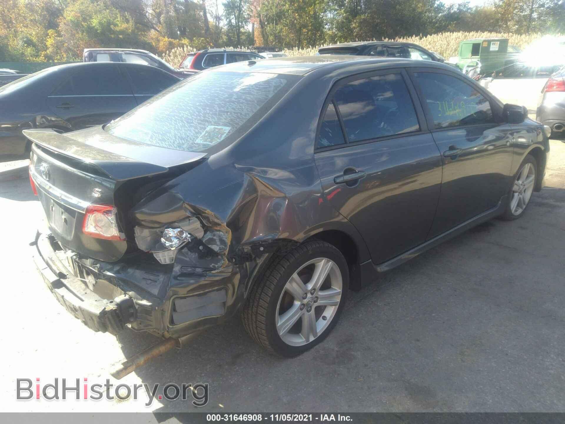 2013 TOYOTA COROLLA - VIN: 2T1BU4EEXDC031647 - Фото 4