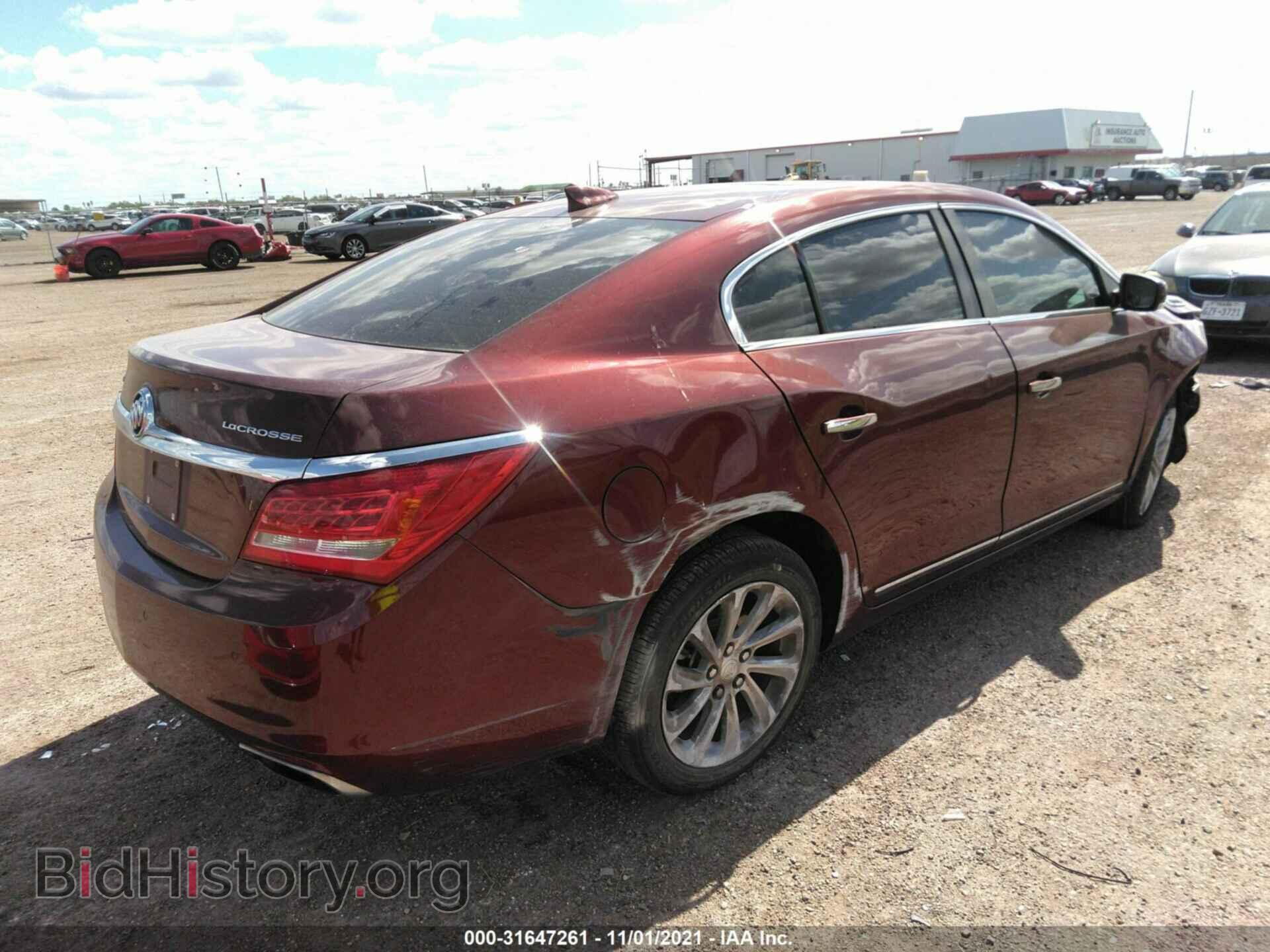 2016 BUICK LACROSSE - VIN: 1G4GB5G33GF164190 - Фото 4