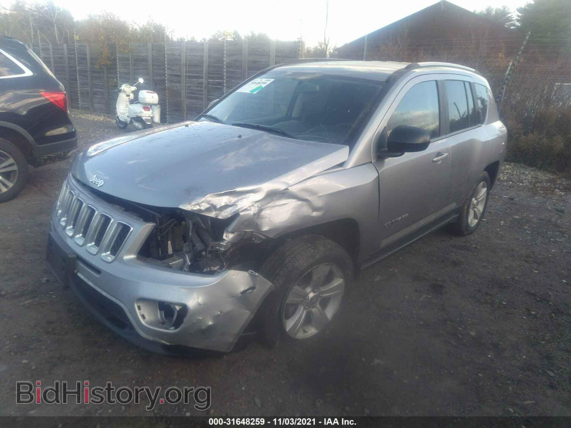 2017 JEEP COMPASS - VIN: 1C4NJDBB0HD138327 - Фото 2