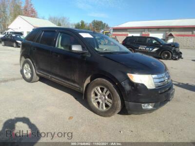 2007 Ford EDGE SEL, black — VIN 2FMDK48C17BA93584, IAAI