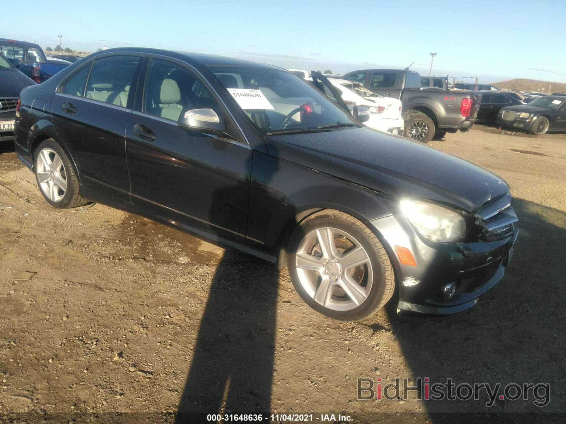 Photo WDDGF54X19R063737 - MERCEDES-BENZ C-CLASS 2009