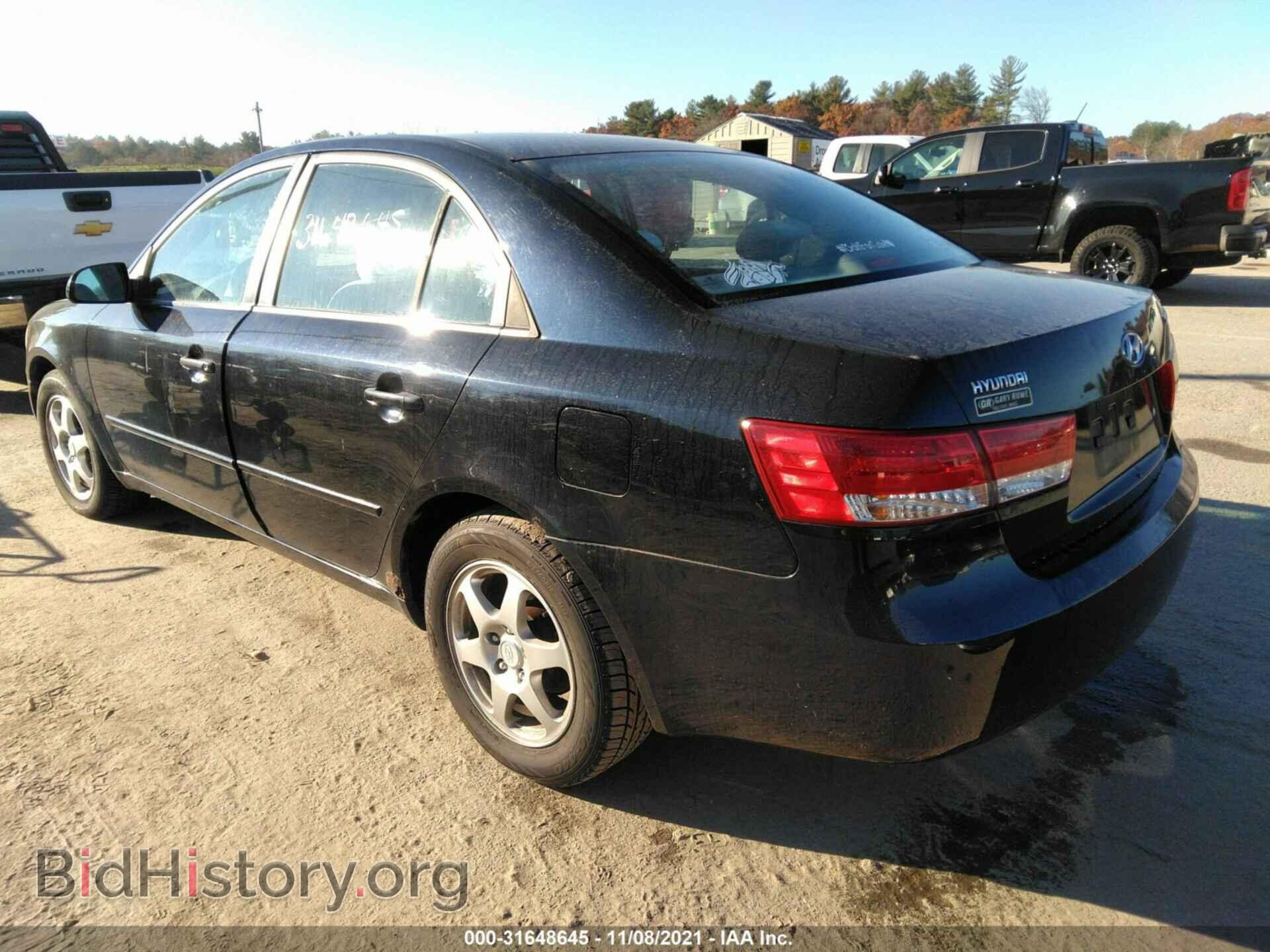 2006 HYUNDAI SONATA - VIN: KMHEU46C86A112403 - Фото 3