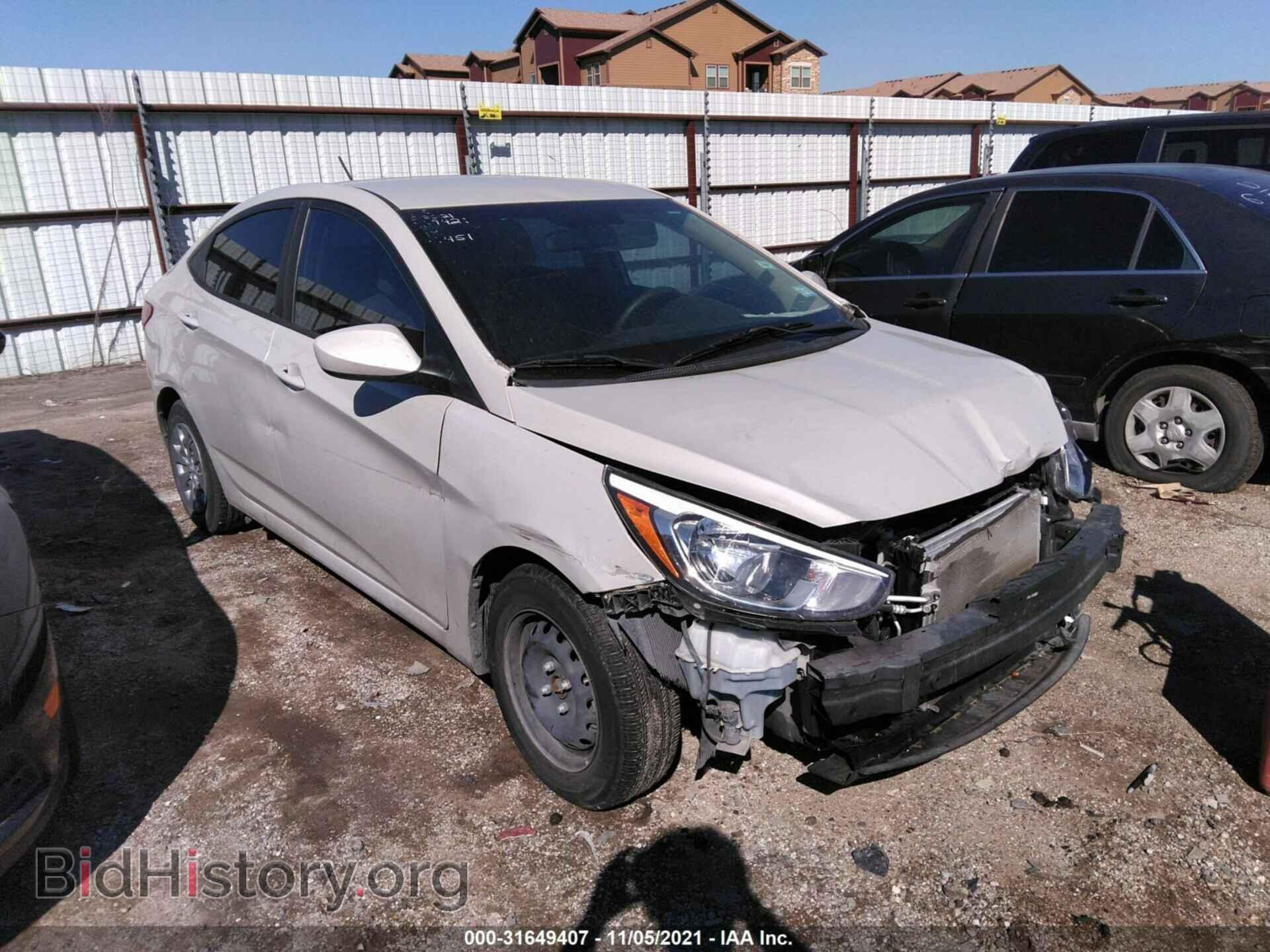 Photo KMHCT4AE0HU205646 - HYUNDAI ACCENT 2017