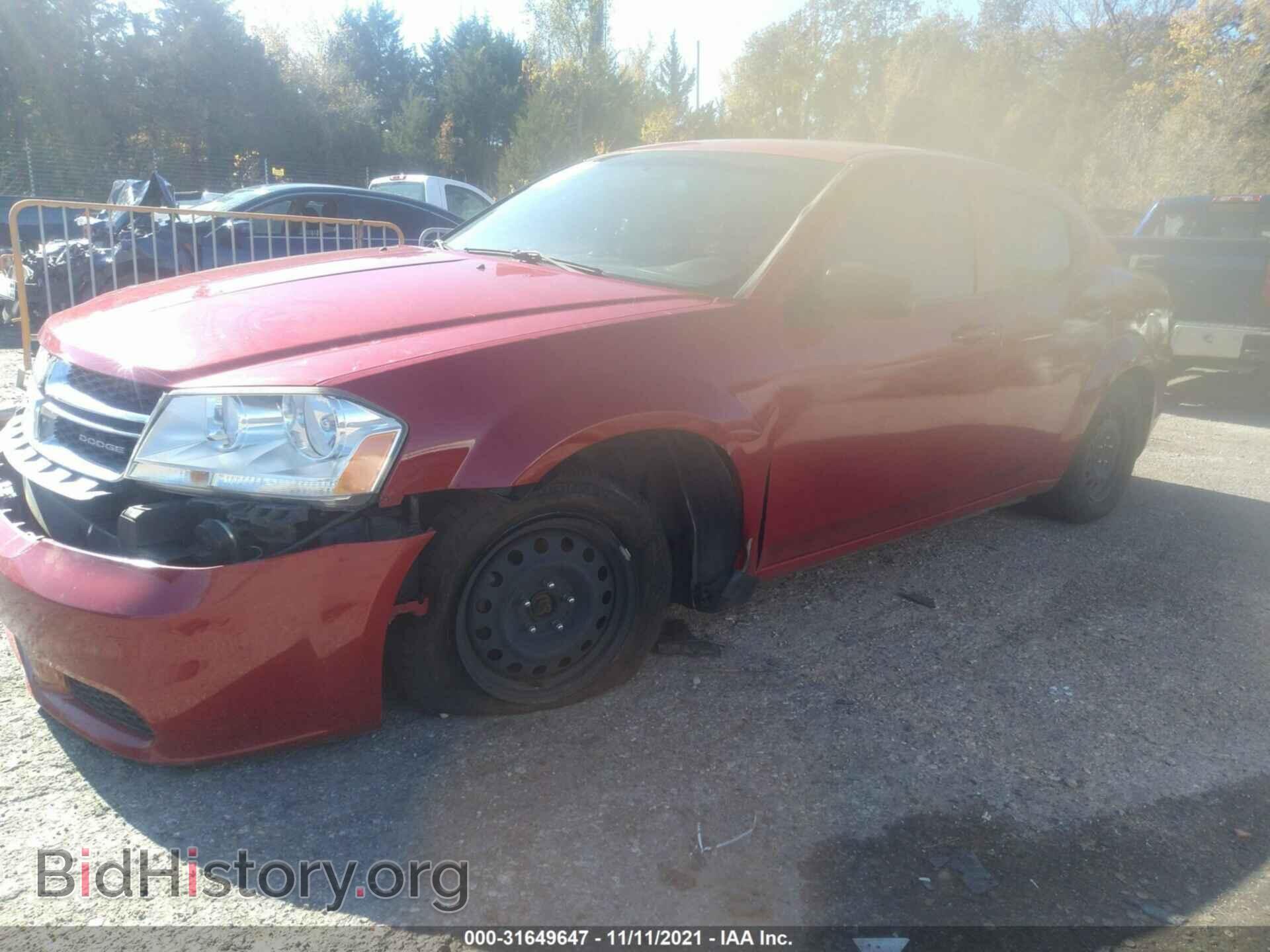 2013 DODGE AVENGER - VIN: 1C3CDZAB4DN730058 - Photo 2