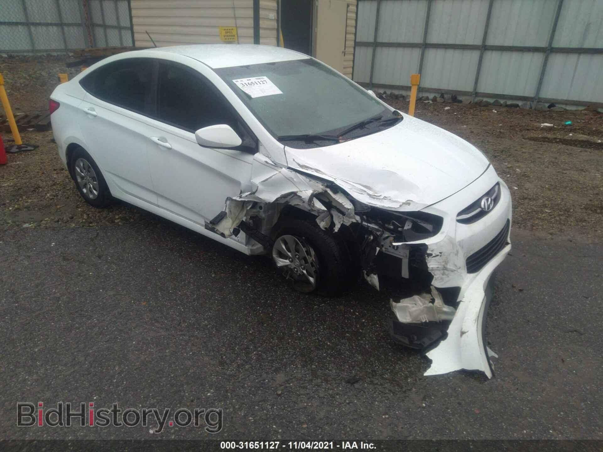 Фотография KMHCT4AE2GU116238 - HYUNDAI ACCENT 2016