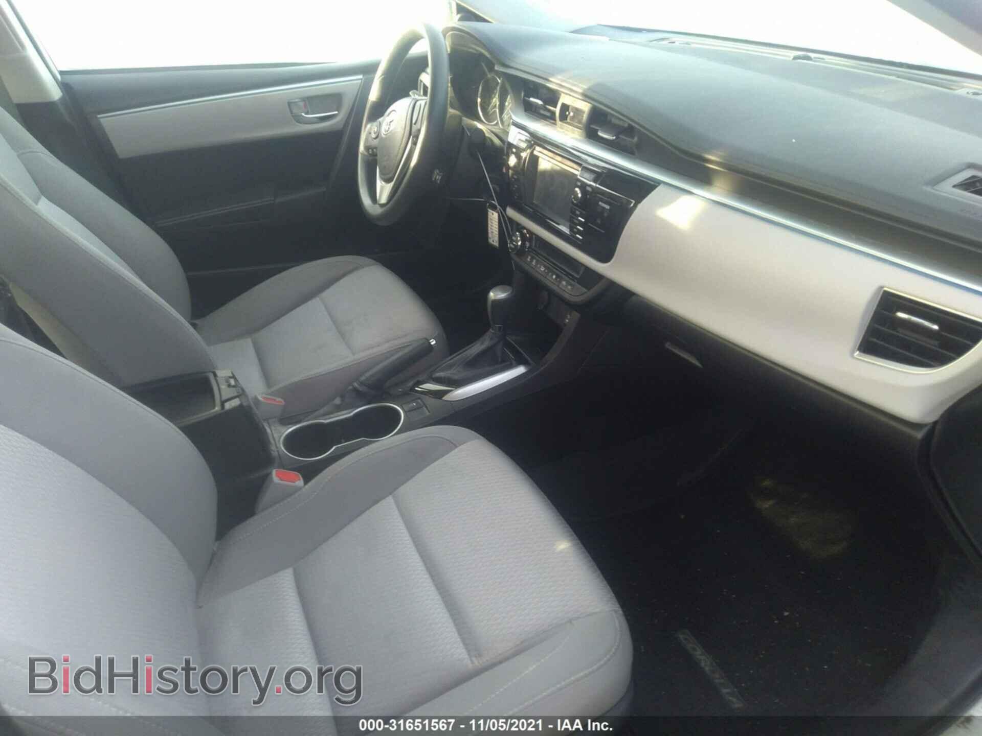 2014 TOYOTA COROLLA - VIN: 5YFBURHE0EP083668 - Фото 5