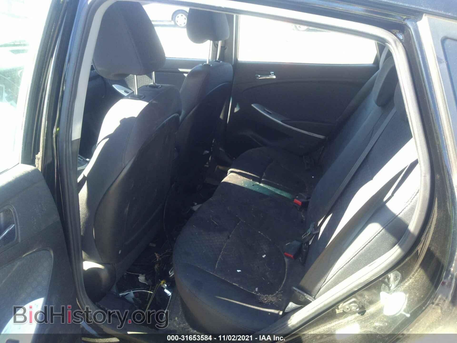 2013 HYUNDAI ACCENT - VIN: KMHCU5AE9DU071295 - Фото 8