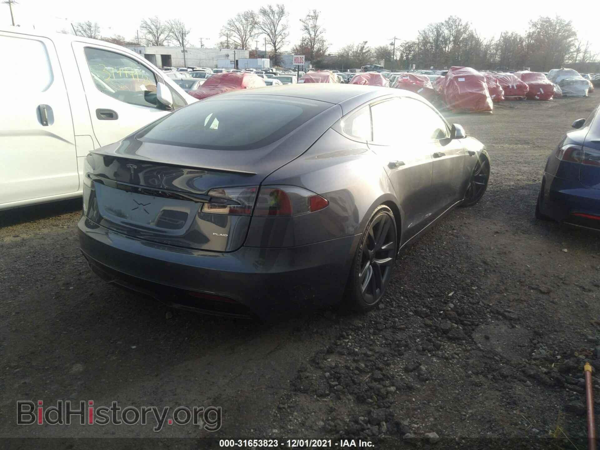 2021 TESLA MODEL S - VIN: 5YJSA1E63MF431481 - Фото 4