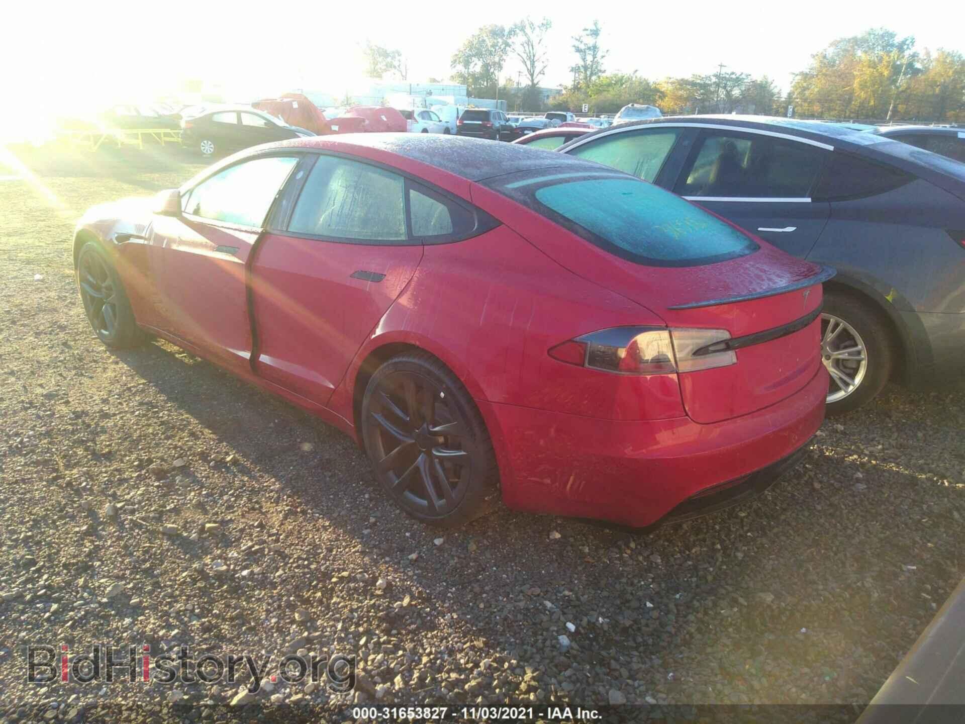 2021 TESLA MODEL S - VIN: 5YJSA1E60MF439361 - Photo 3