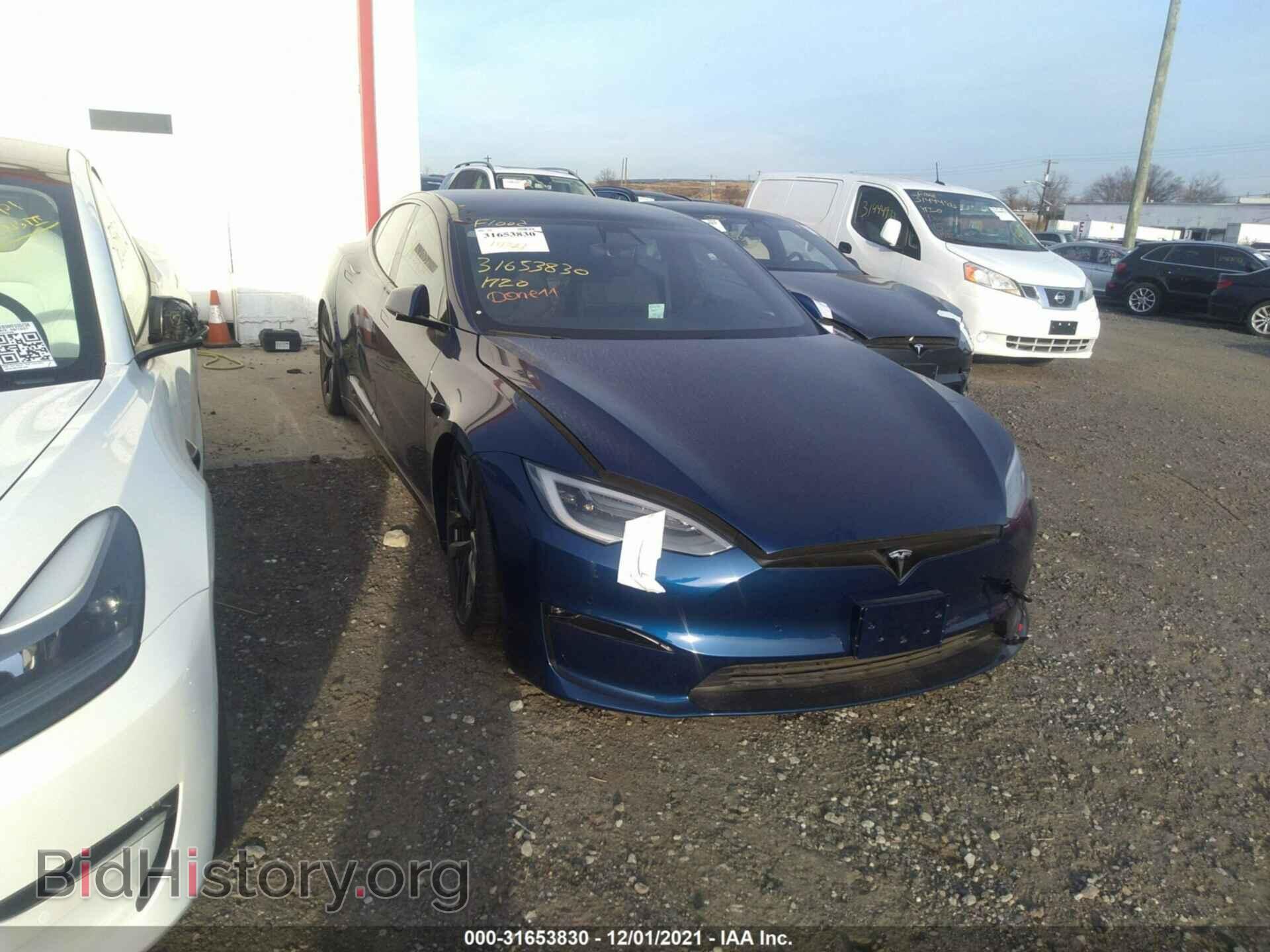 Photo 5YJSA1E69MF438158 - TESLA MODEL S 2021