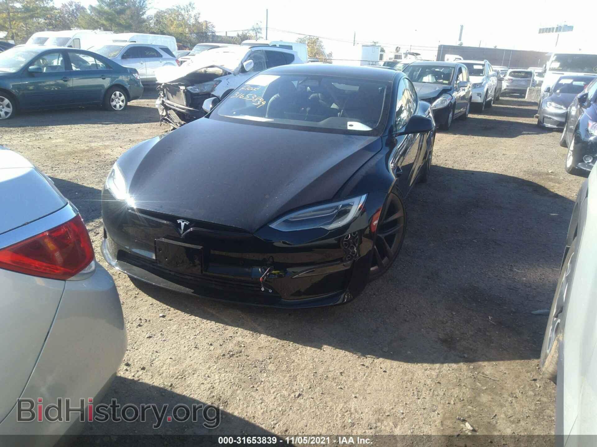2021 TESLA MODEL S - VIN: 5YJSA1E63MF435675 - Photo 2