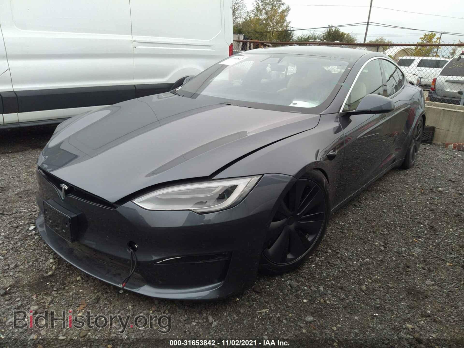 2021 TESLA MODEL S - VIN: 5YJSA1E67MF439082 - Photo 2