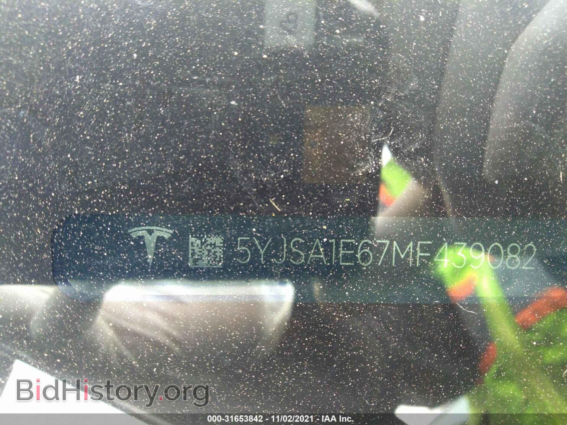 2021 TESLA MODEL S - VIN: 5YJSA1E67MF439082 - Photo 9