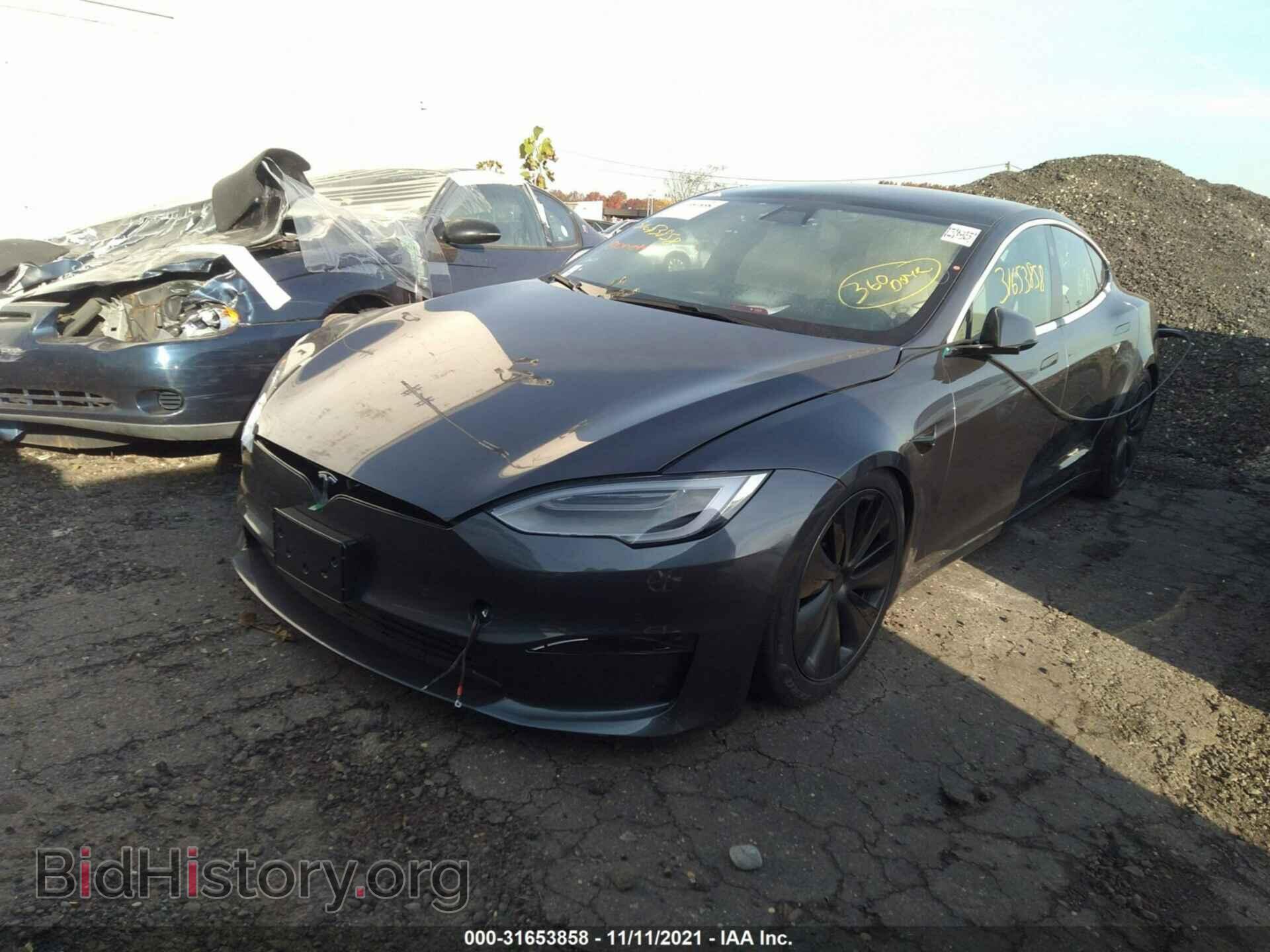2021 TESLA MODEL S - VIN: 5YJSA1E5XMF440010 - Photo 2