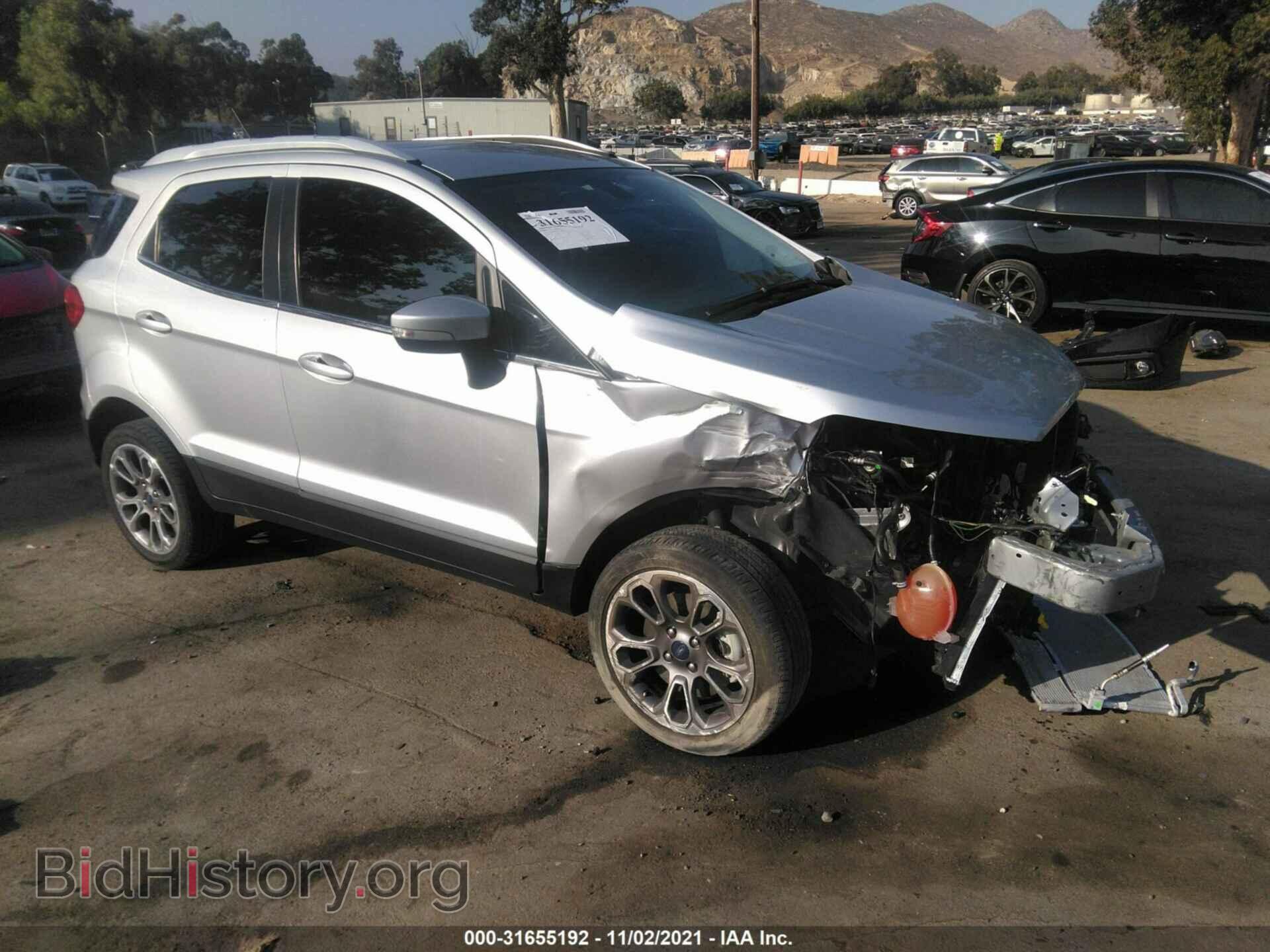 Photo MAJ6S3KL6LC362887 - FORD ECOSPORT 2020