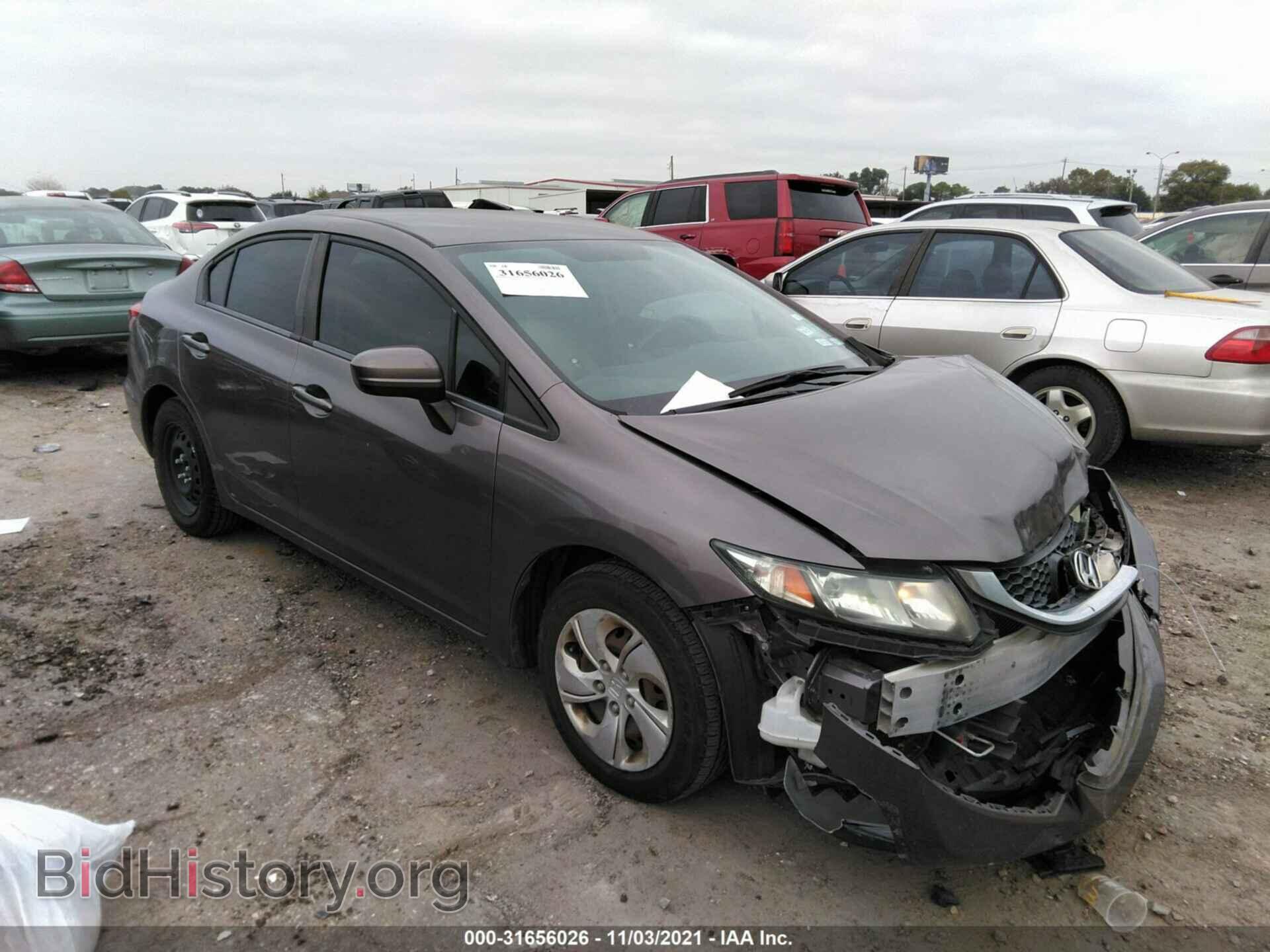 Photo 19XFB2F51EE078563 - HONDA CIVIC SEDAN 2014