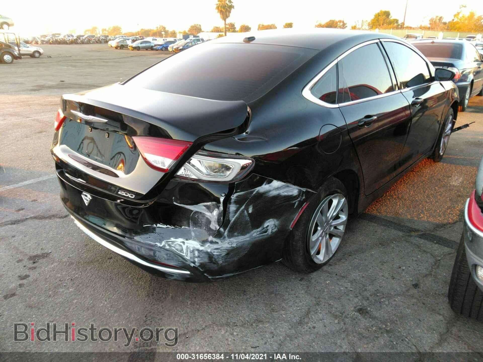 2015 CHRYSLER 200 - VIN: 1C3CCCAB1FN704553 - Фото 4