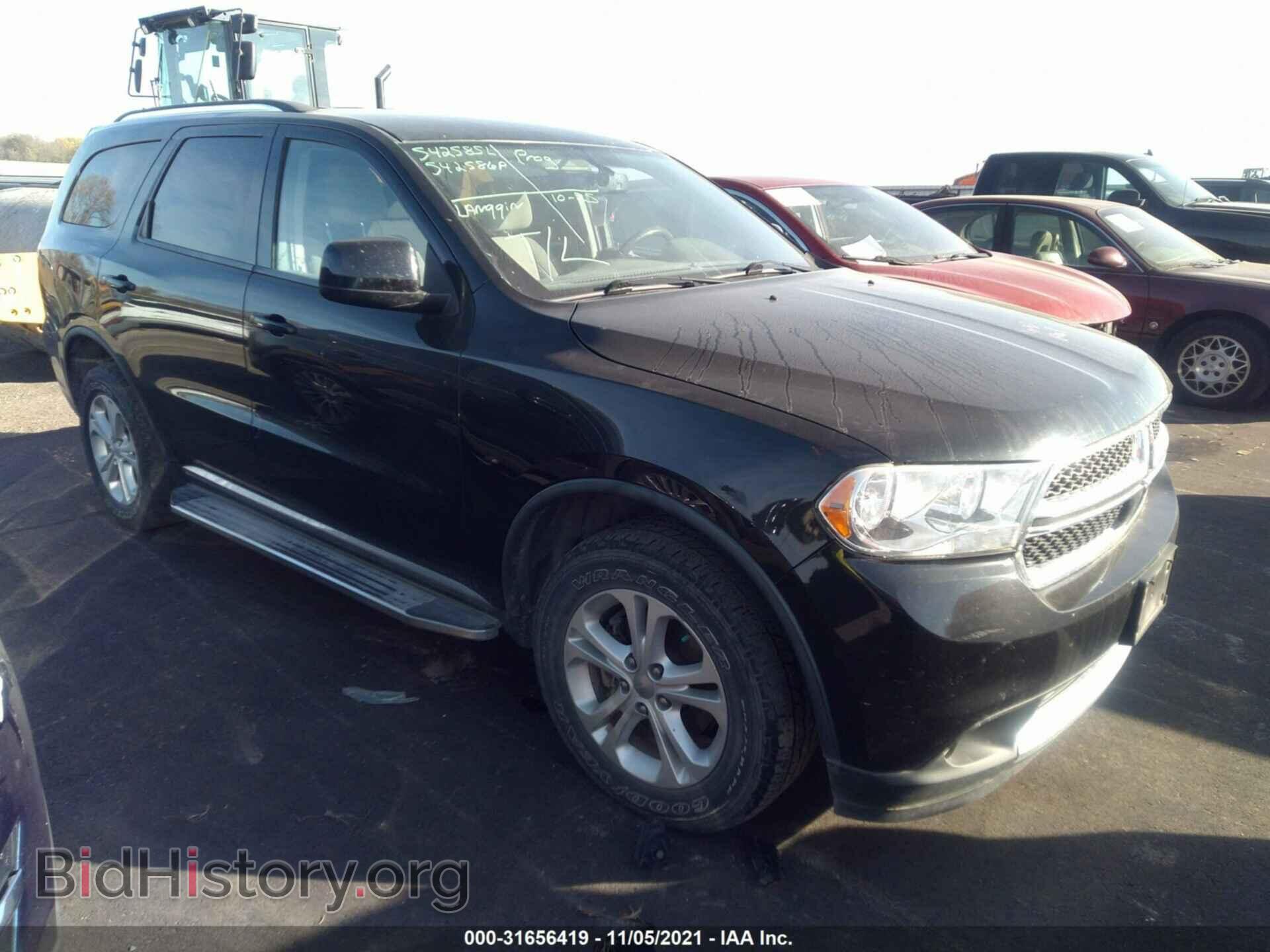 Photo 1C4RDJAG1CC172697 - DODGE DURANGO 2012