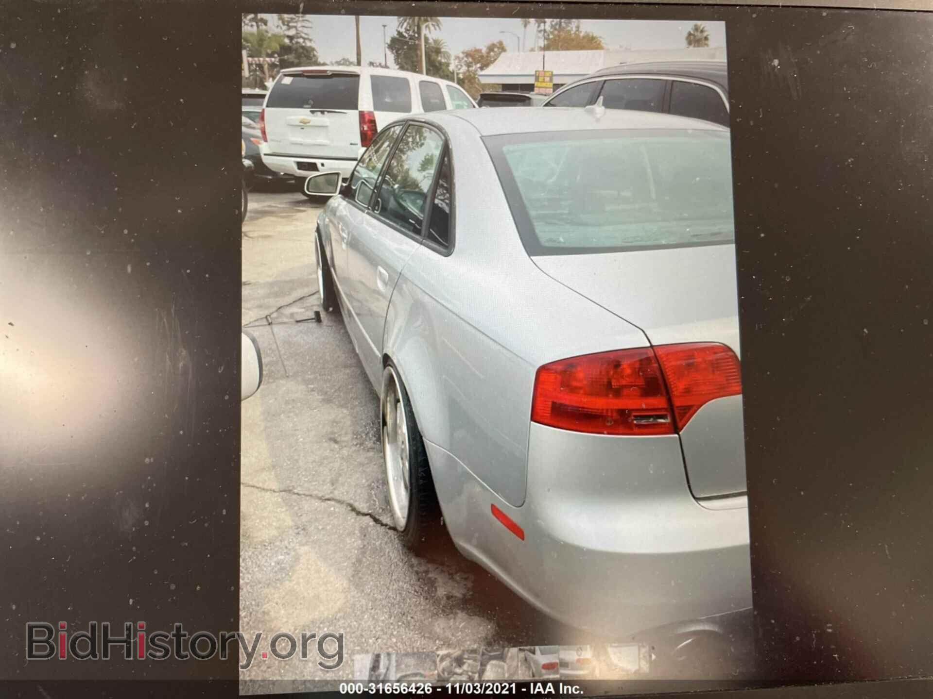 2007 AUDI A4 - VIN: WAUAF78E67A037194 - Фото 3