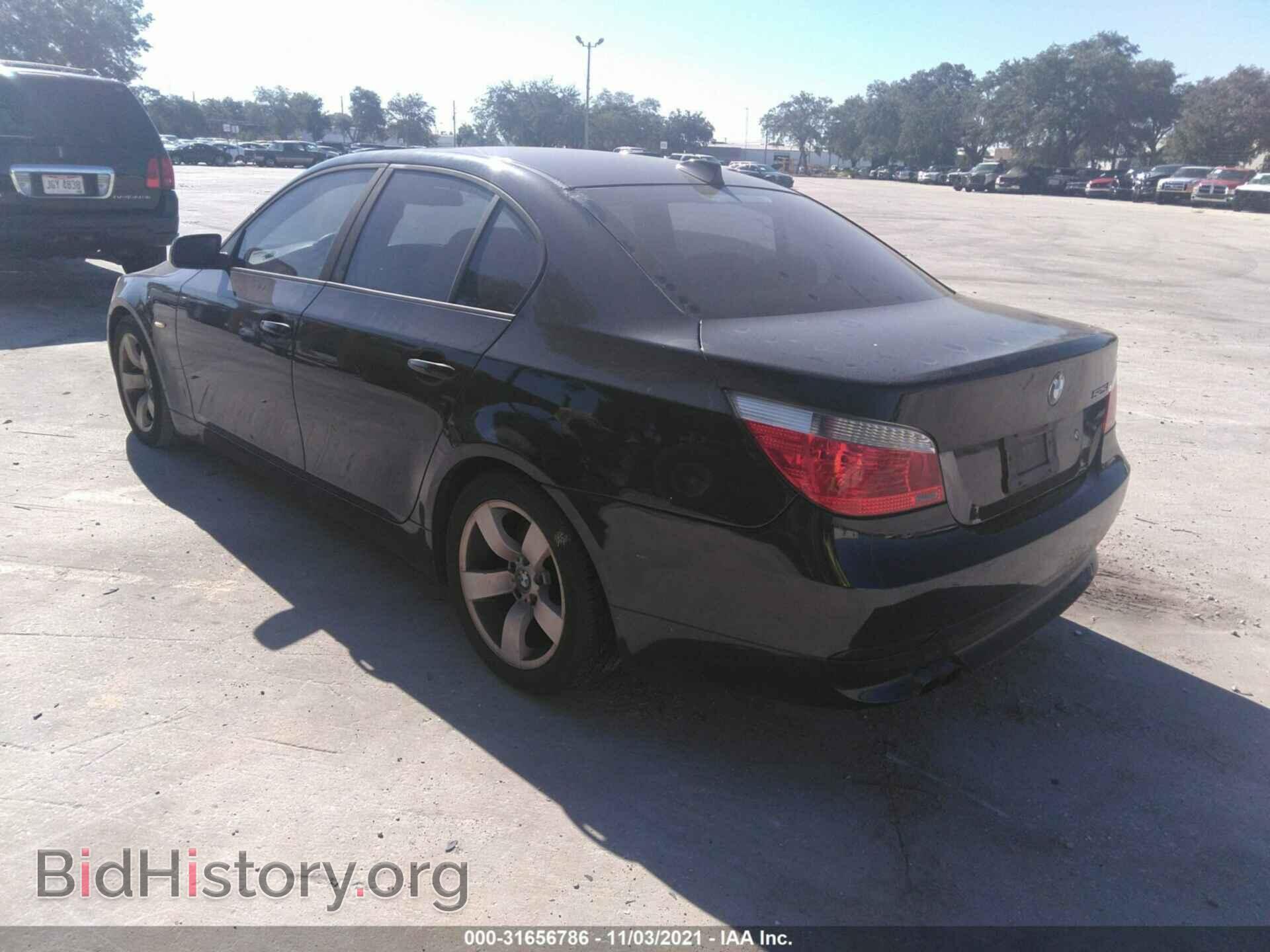 2007 BMW 5 SERIES - VIN: WBANE53517CW62333 - Фото 3