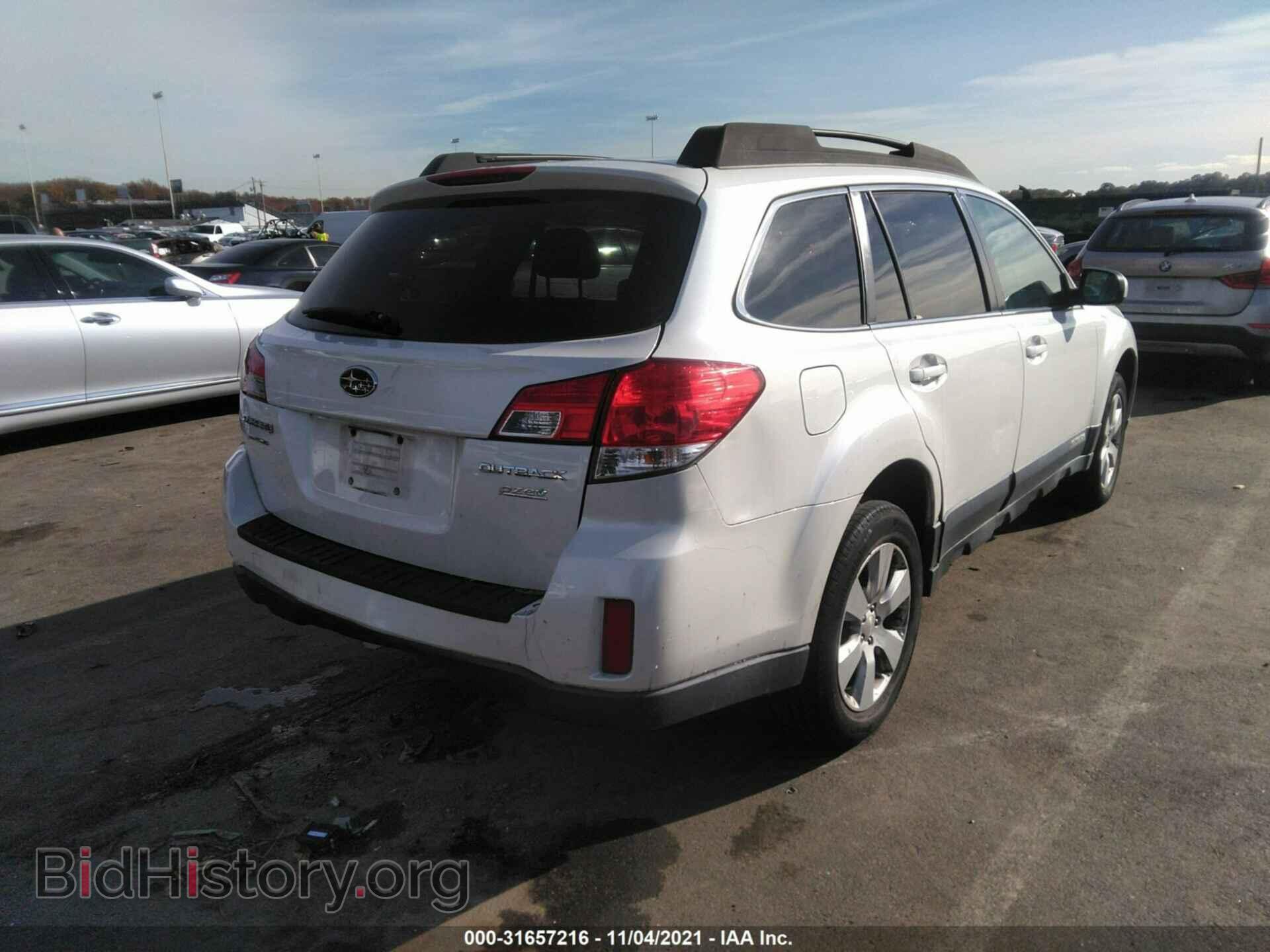 2012 SUBARU OUTBACK - VIN: 4S4BRBCC1C3201520 - Photo 4