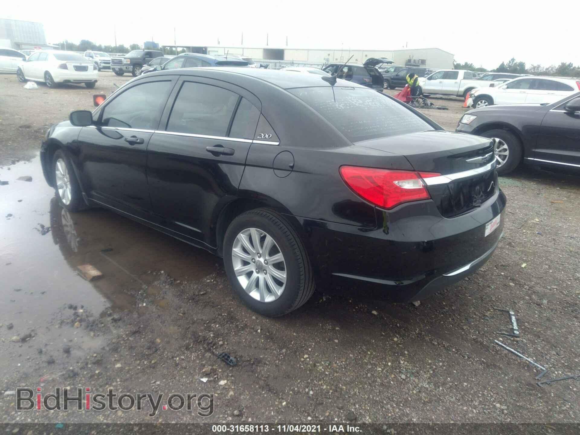 2013 CHRYSLER 200 - VIN: 1C3CCBBB2DN654851 - Фото 3