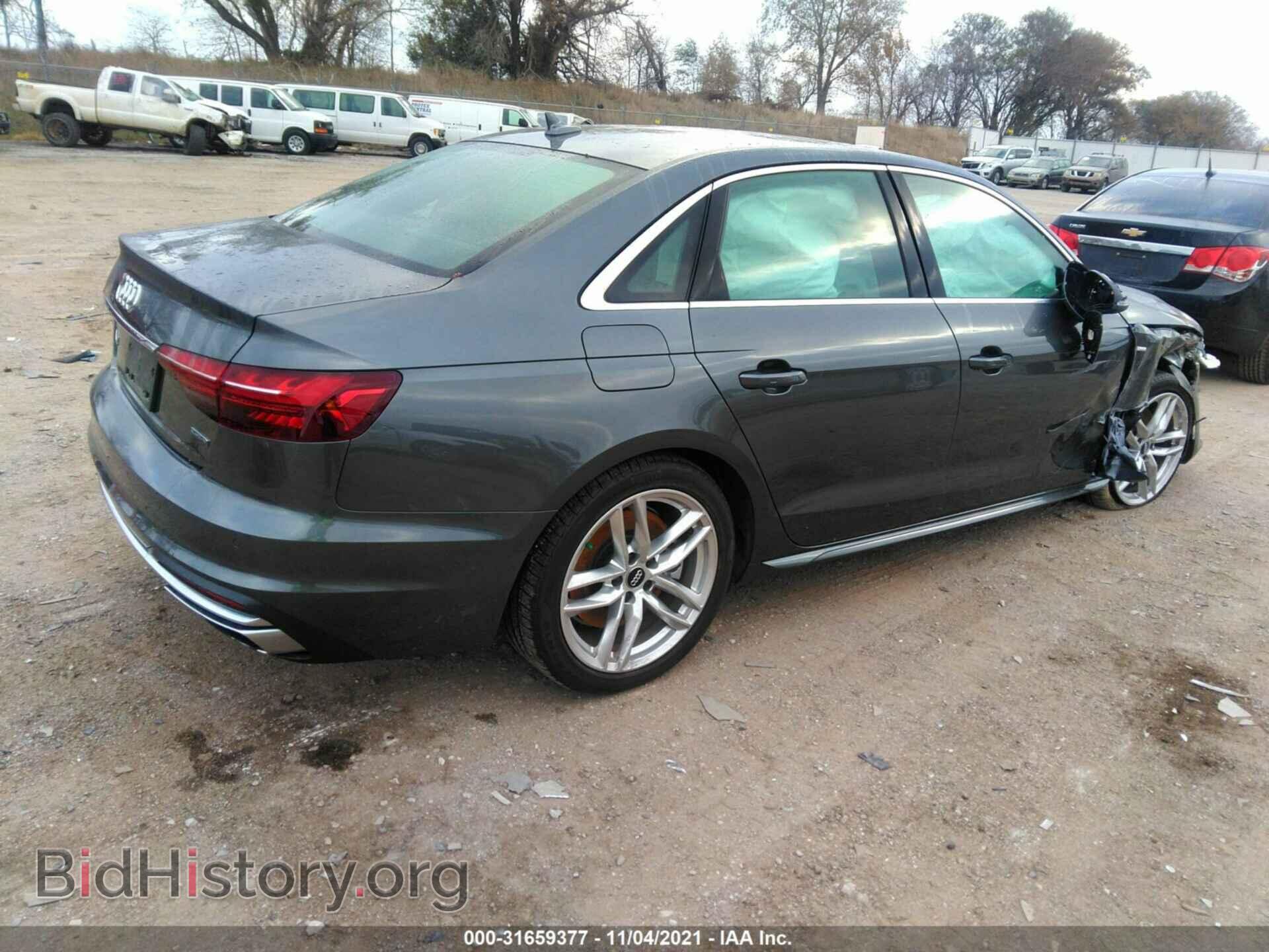2020 AUDI A4 - VIN: WAUENAF4XLA061956 - Photo 4