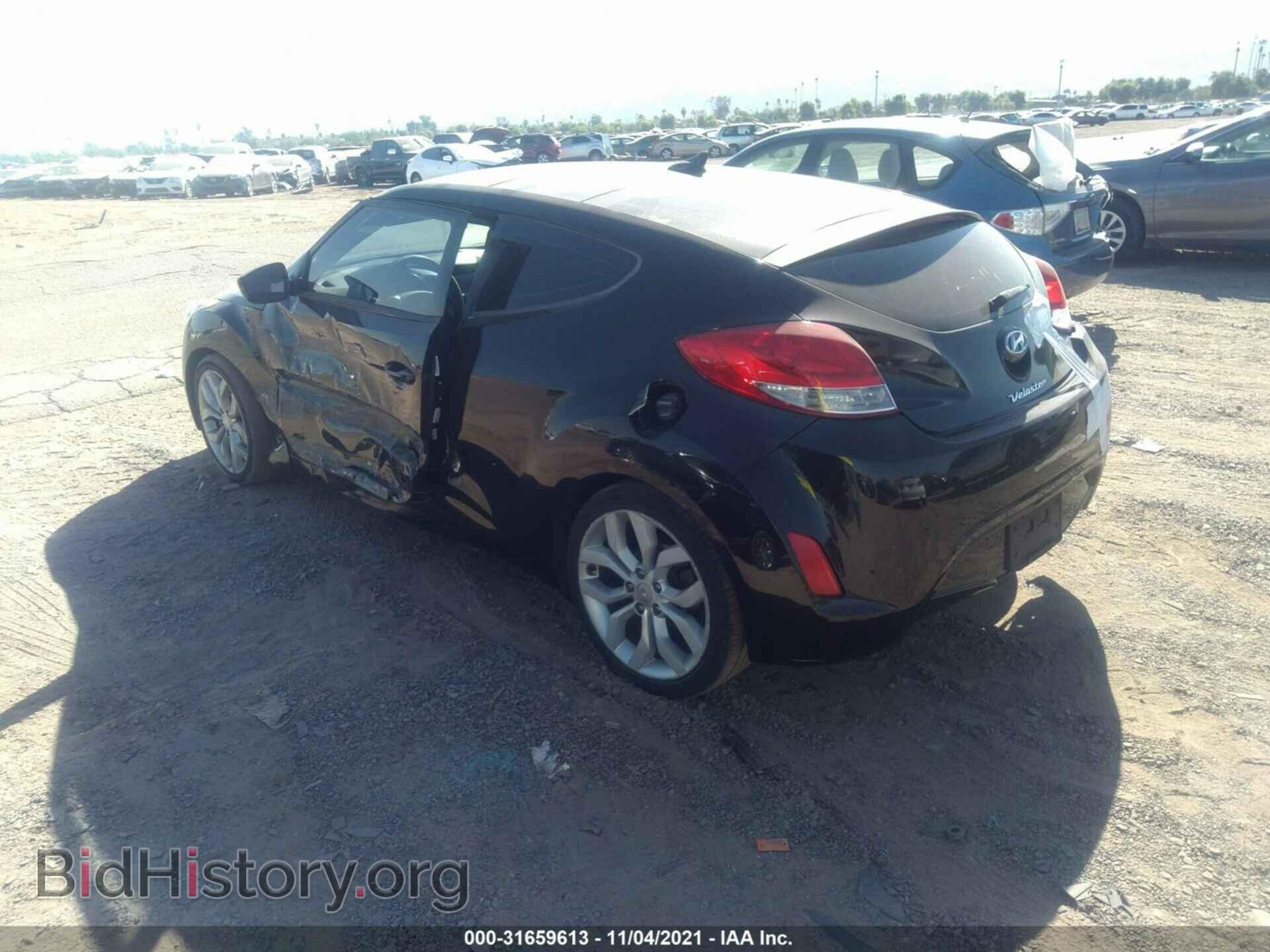 2013 HYUNDAI VELOSTER - VIN: KMHTC6AD4DU102940 - Фото 3