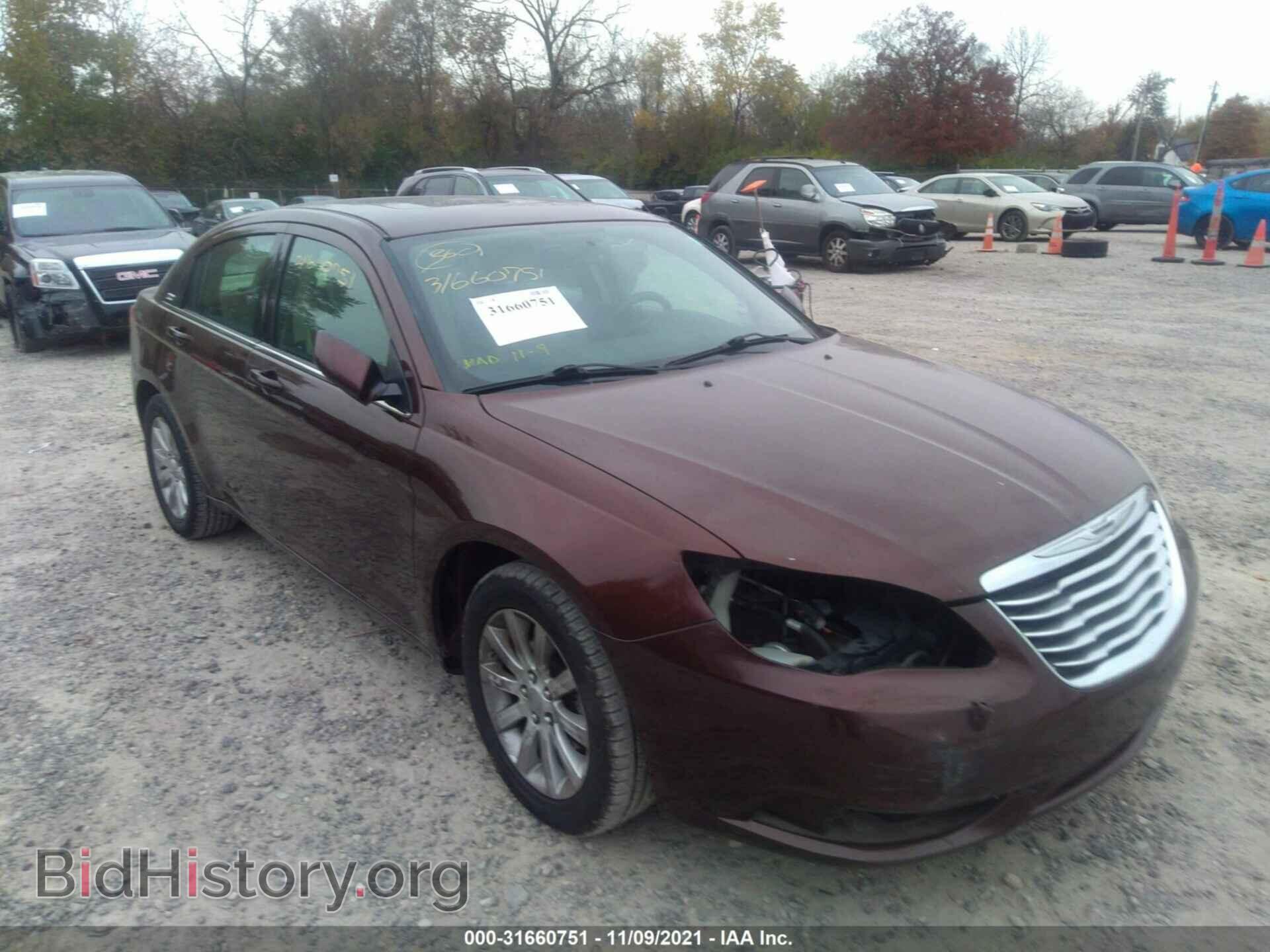 Фотография 1C3CCBBG8CN297105 - CHRYSLER 200 2012