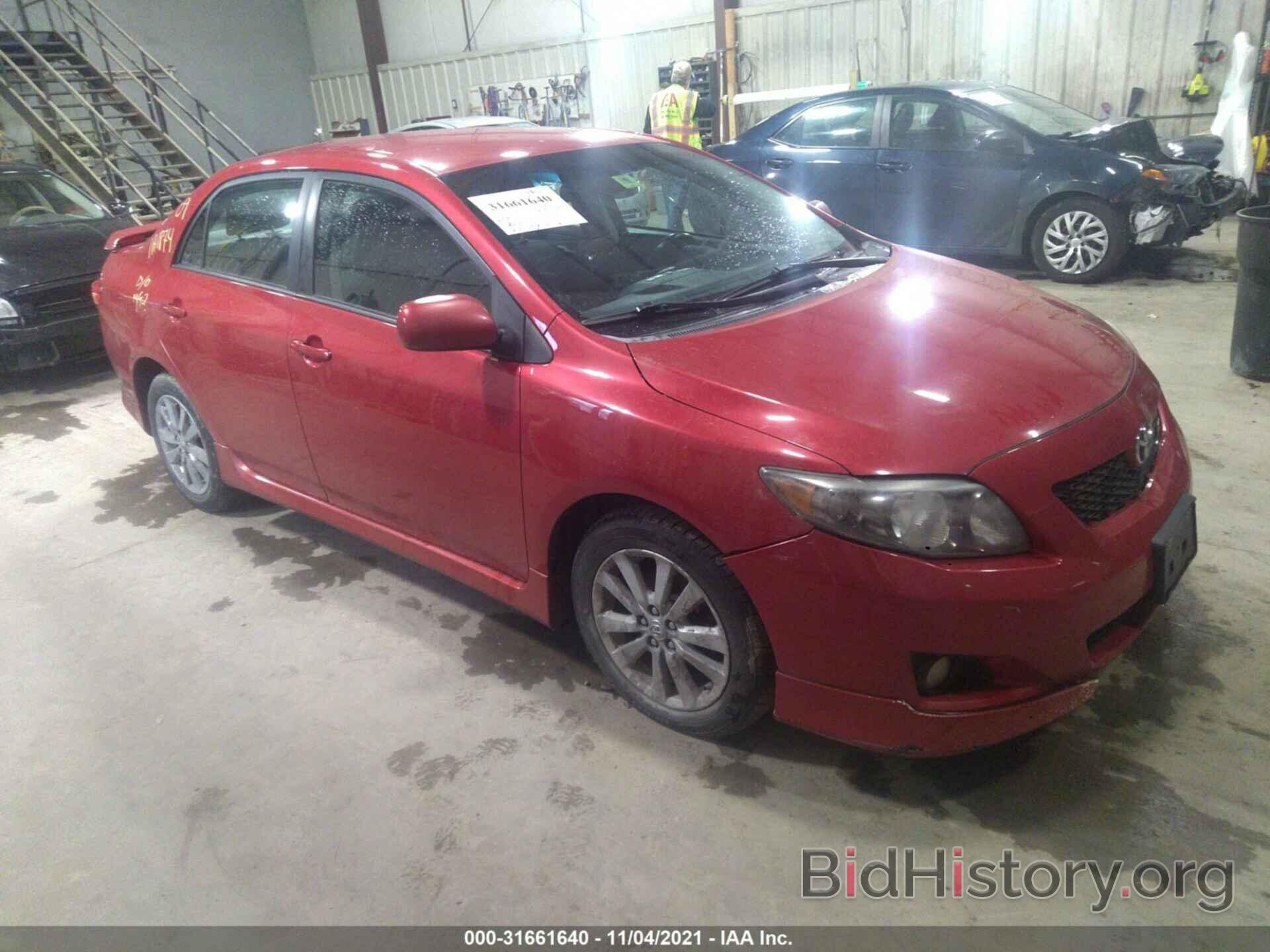 Photo 2T1BU40E59C124297 - TOYOTA COROLLA 2009