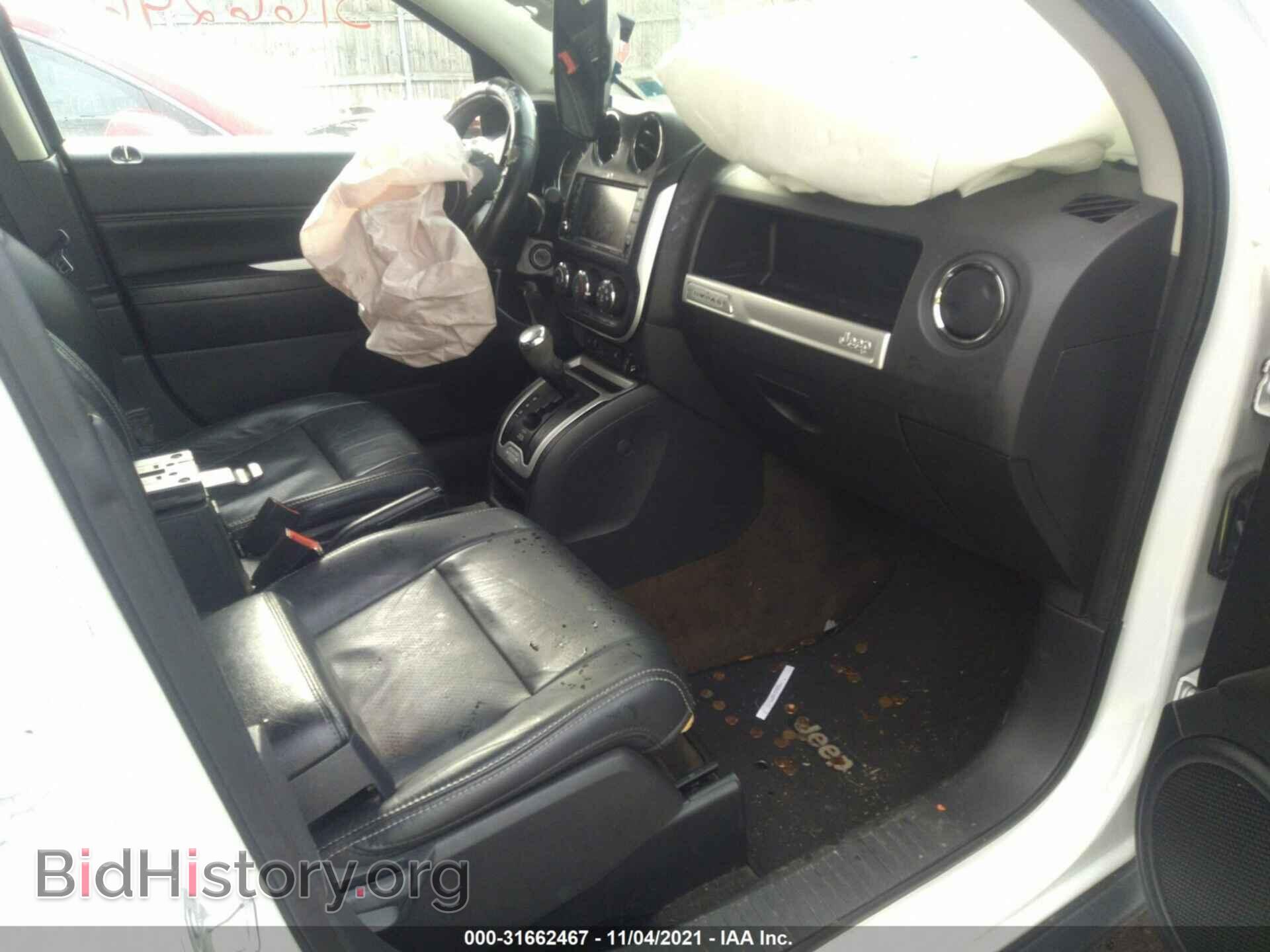 2016 JEEP COMPASS - VIN: 1C4NJDEB1GD696357 - Фото 5