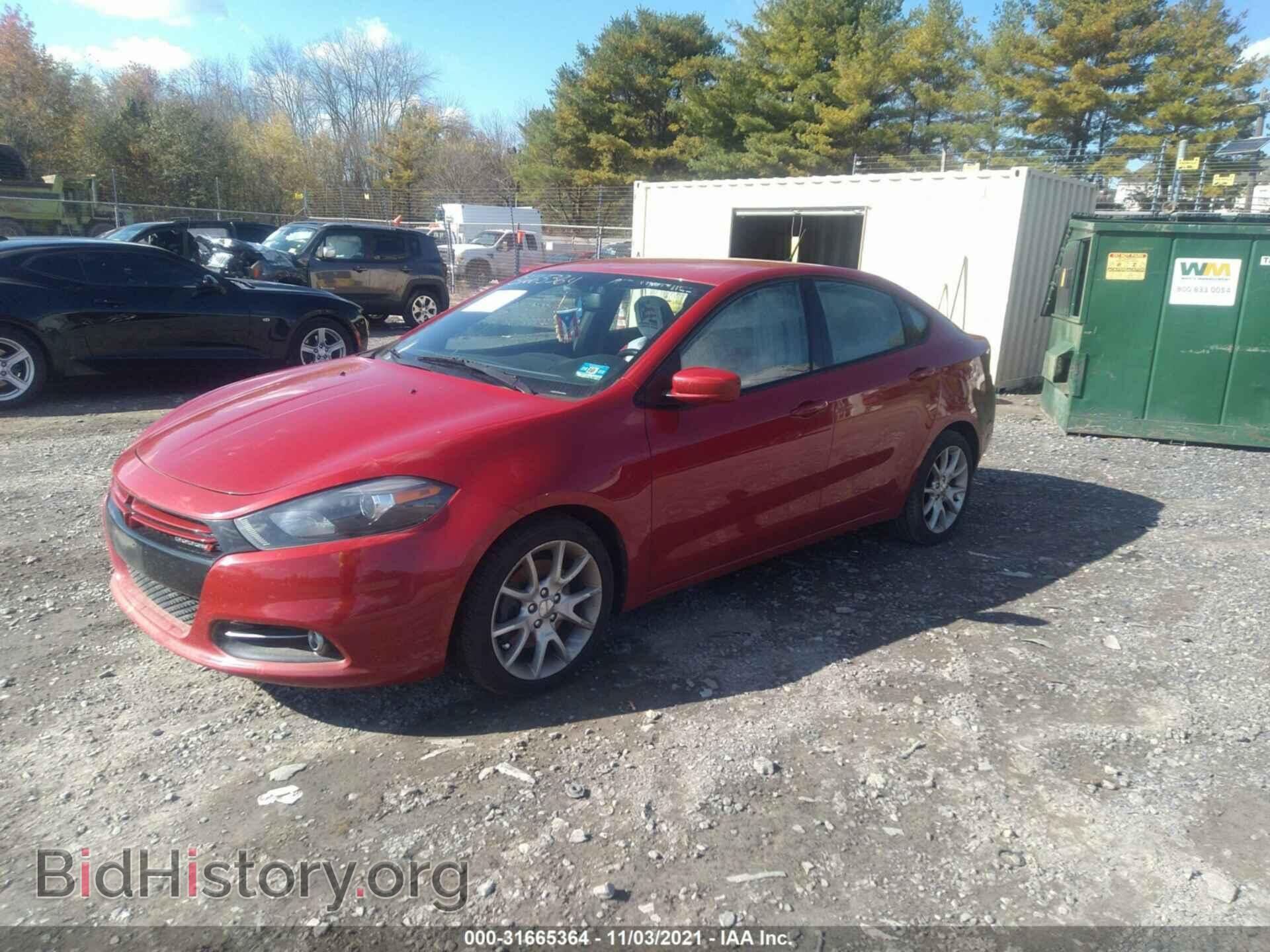 2013 DODGE DART - VIN: 1C3CDFBH4DD686828 - Photo 2