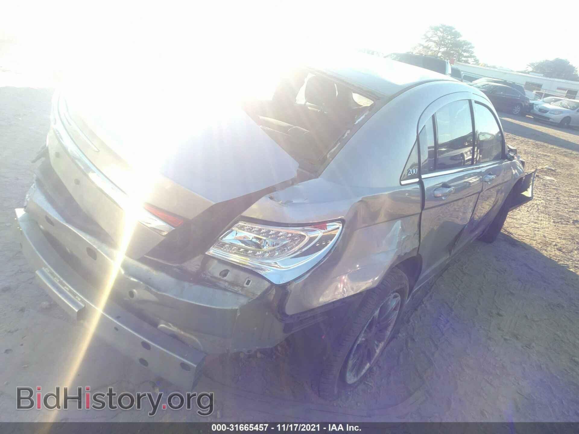 2013 CHRYSLER 200 - VIN: 1C3CCBBB3DN545329 - Фото 4