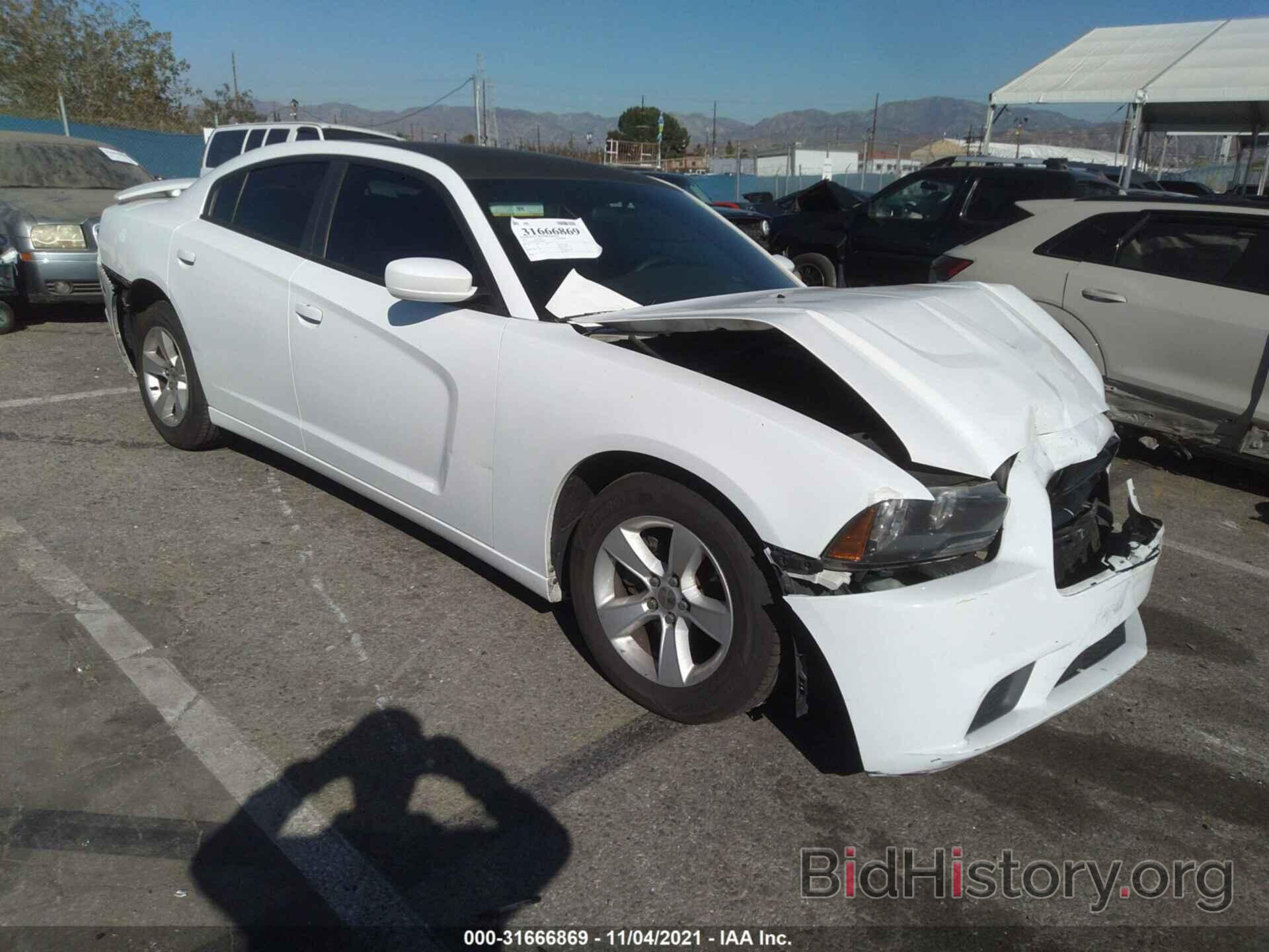 Photo 2C3CDXBG6DH547879 - DODGE CHARGER 2013