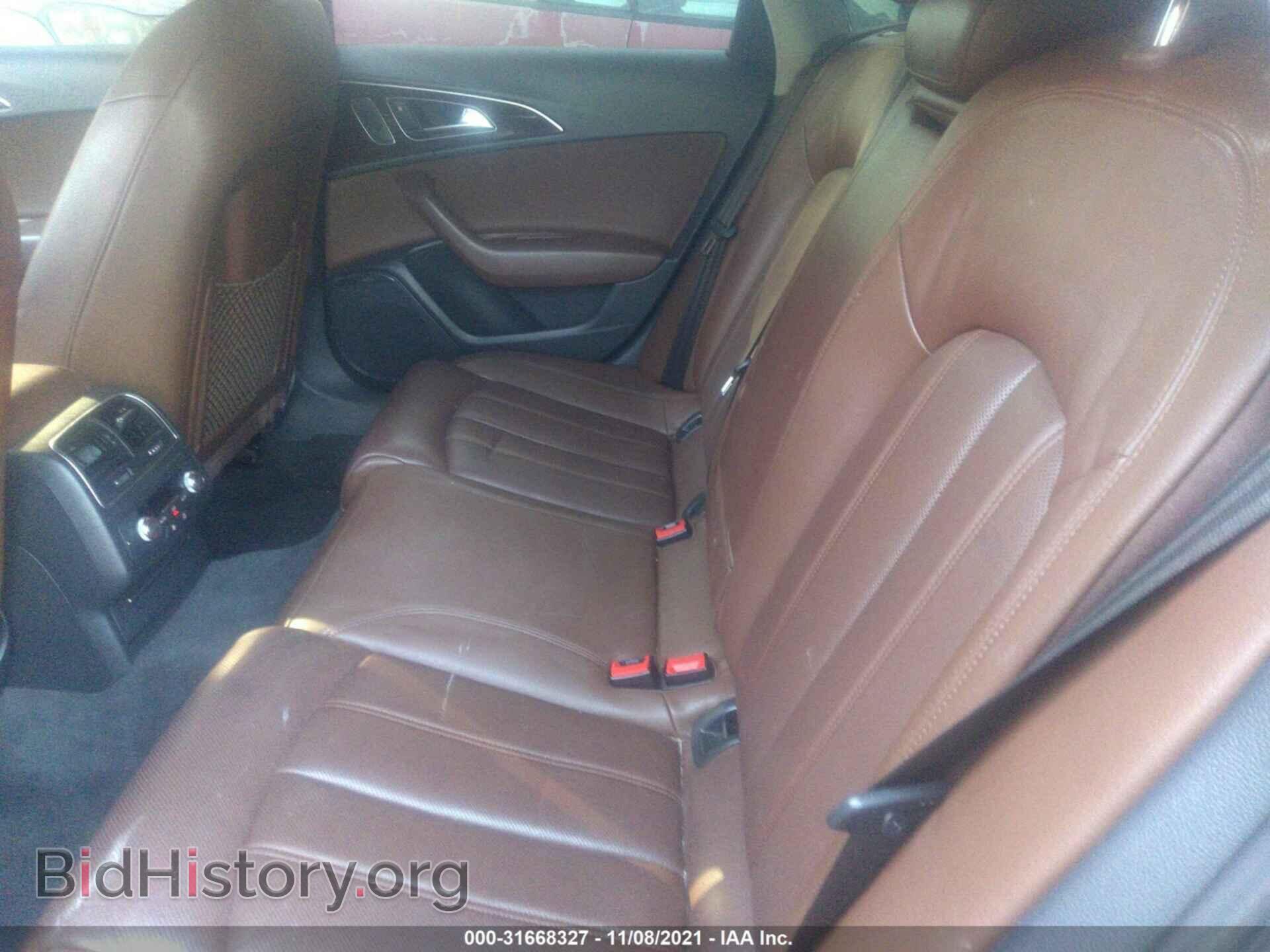 2012 AUDI A6 - VIN: WAUHGAFC0CN160261 - Фото 8