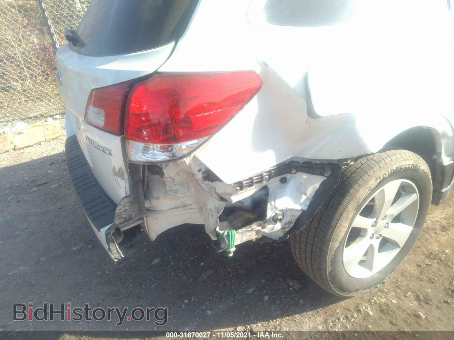 2014 SUBARU OUTBACK - VIN: 4S4BRCDC7E3264712 - Фото 6