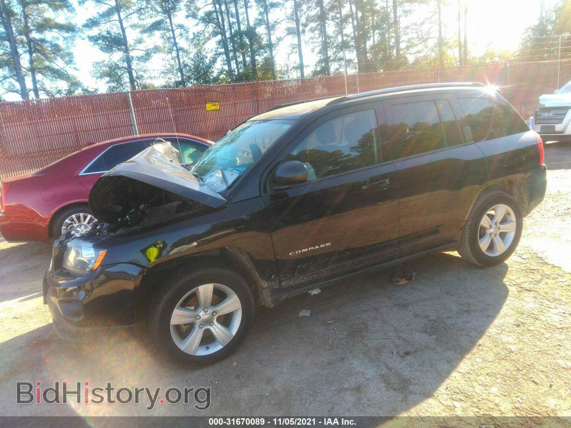 2016 JEEP COMPASS - VIN: 1C4NJCBA1GD742629 - Фото 2