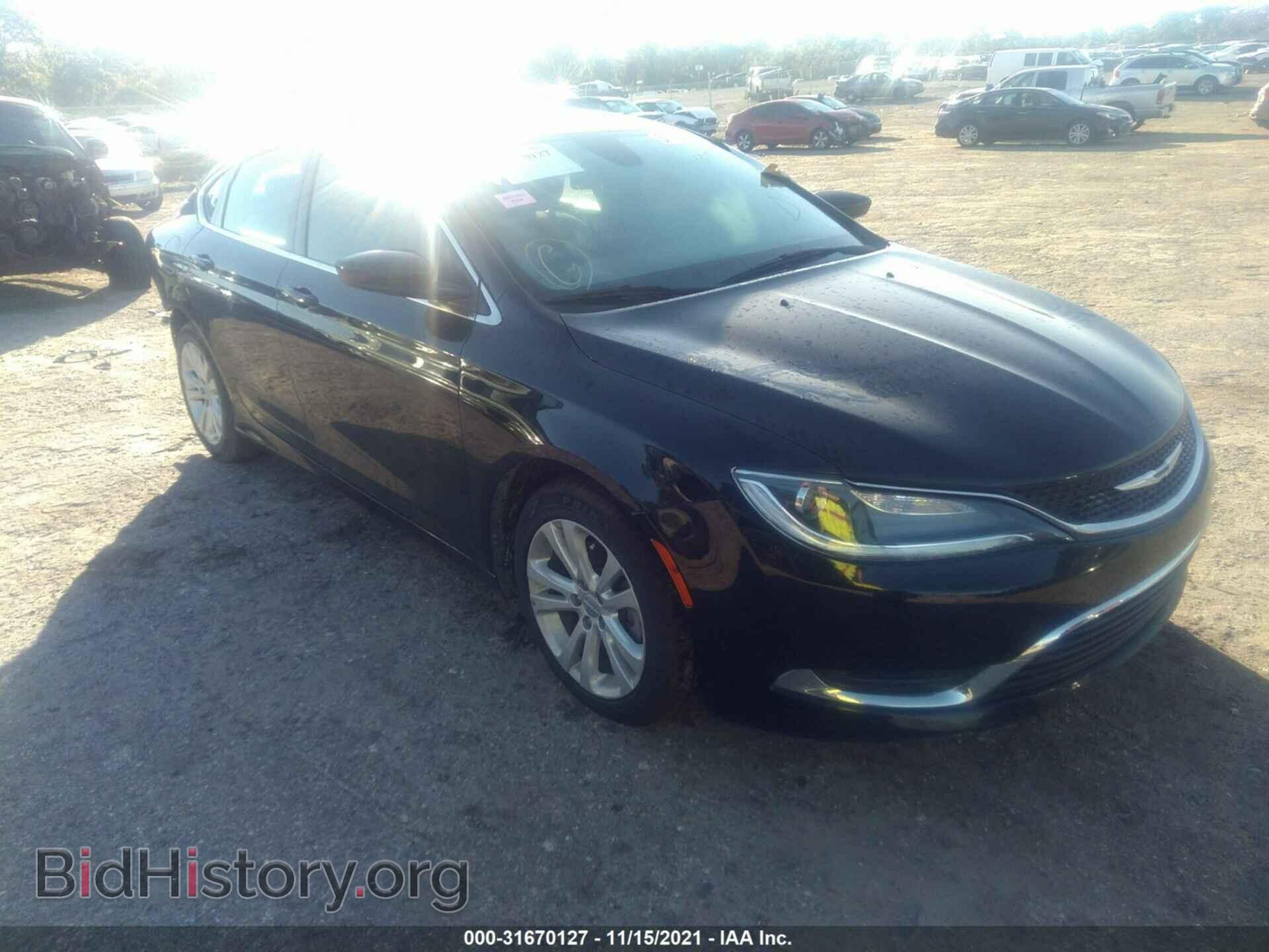 Фотография 1C3CCCAB3GN152670 - CHRYSLER 200 2016
