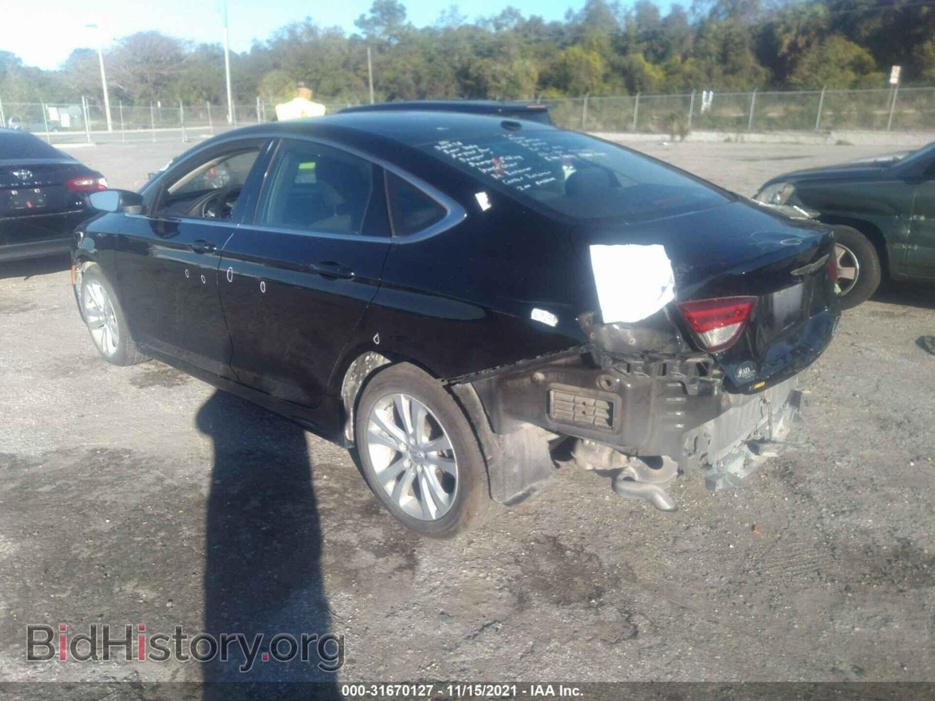 2016 CHRYSLER 200 - VIN: 1C3CCCAB3GN152670 - Фото 3