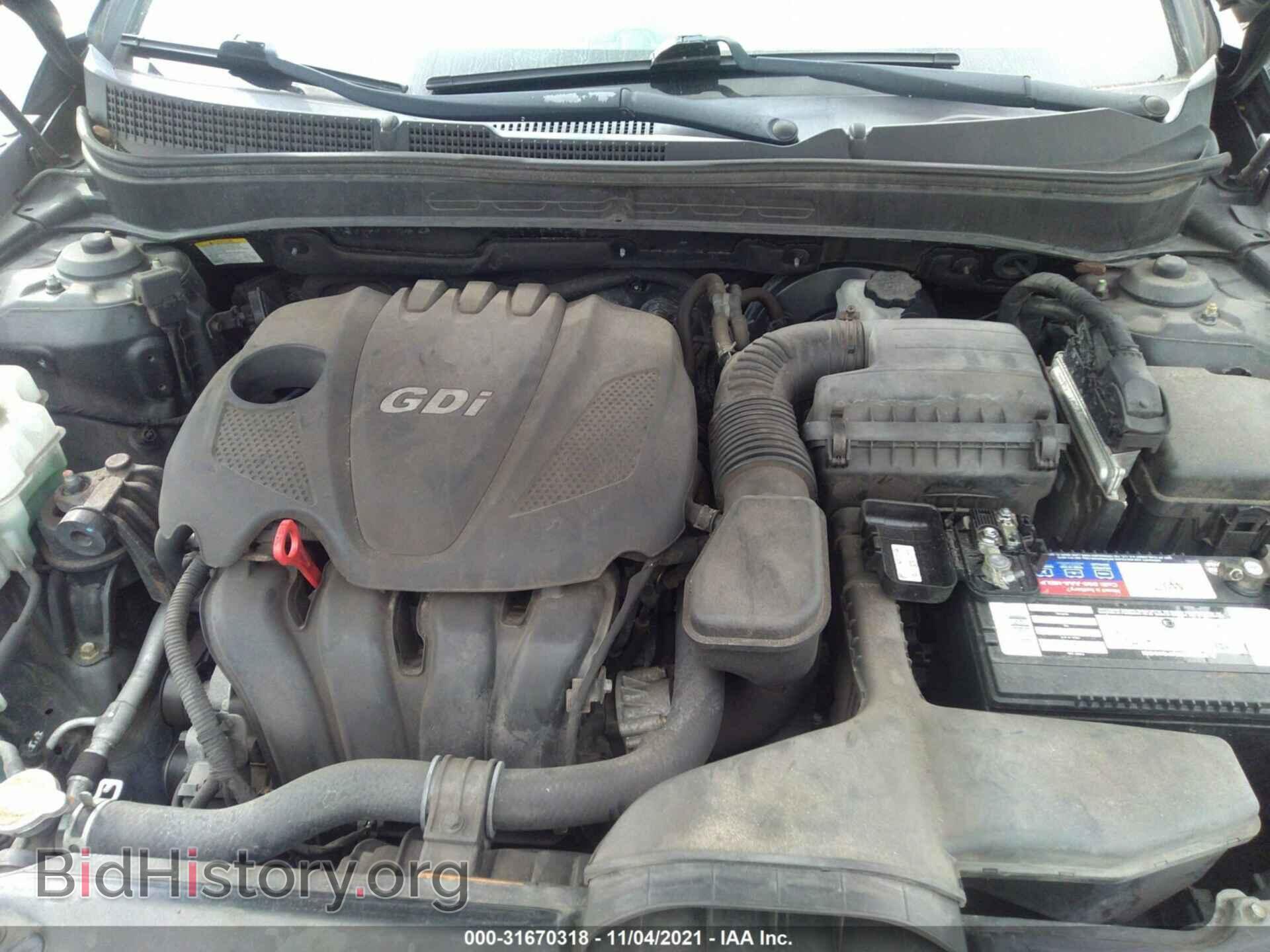 2011 HYUNDAI SONATA - VIN: 5NPEB4AC8BH240550 - Фото 10