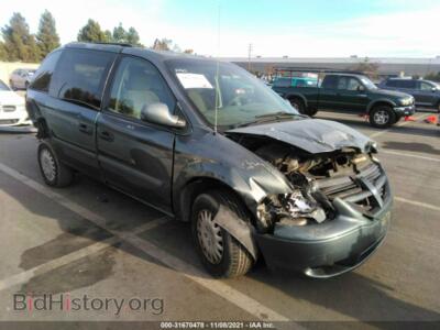 2006 Dodge CARAVAN SE, серый — VIN 1D4GP25R96B628751, IAAI