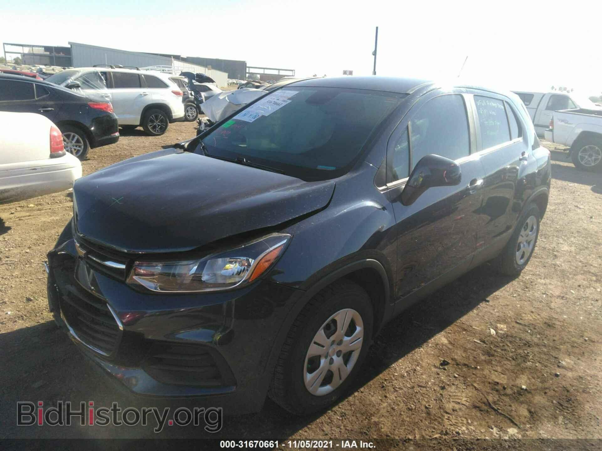 2019 CHEVROLET TRAX - VIN: 3GNCJKSB8KL110991 - Фото 2