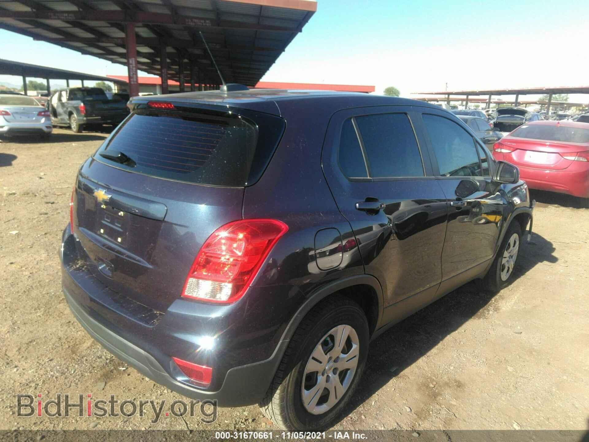 2019 CHEVROLET TRAX - VIN: 3GNCJKSB8KL110991 - Фото 4