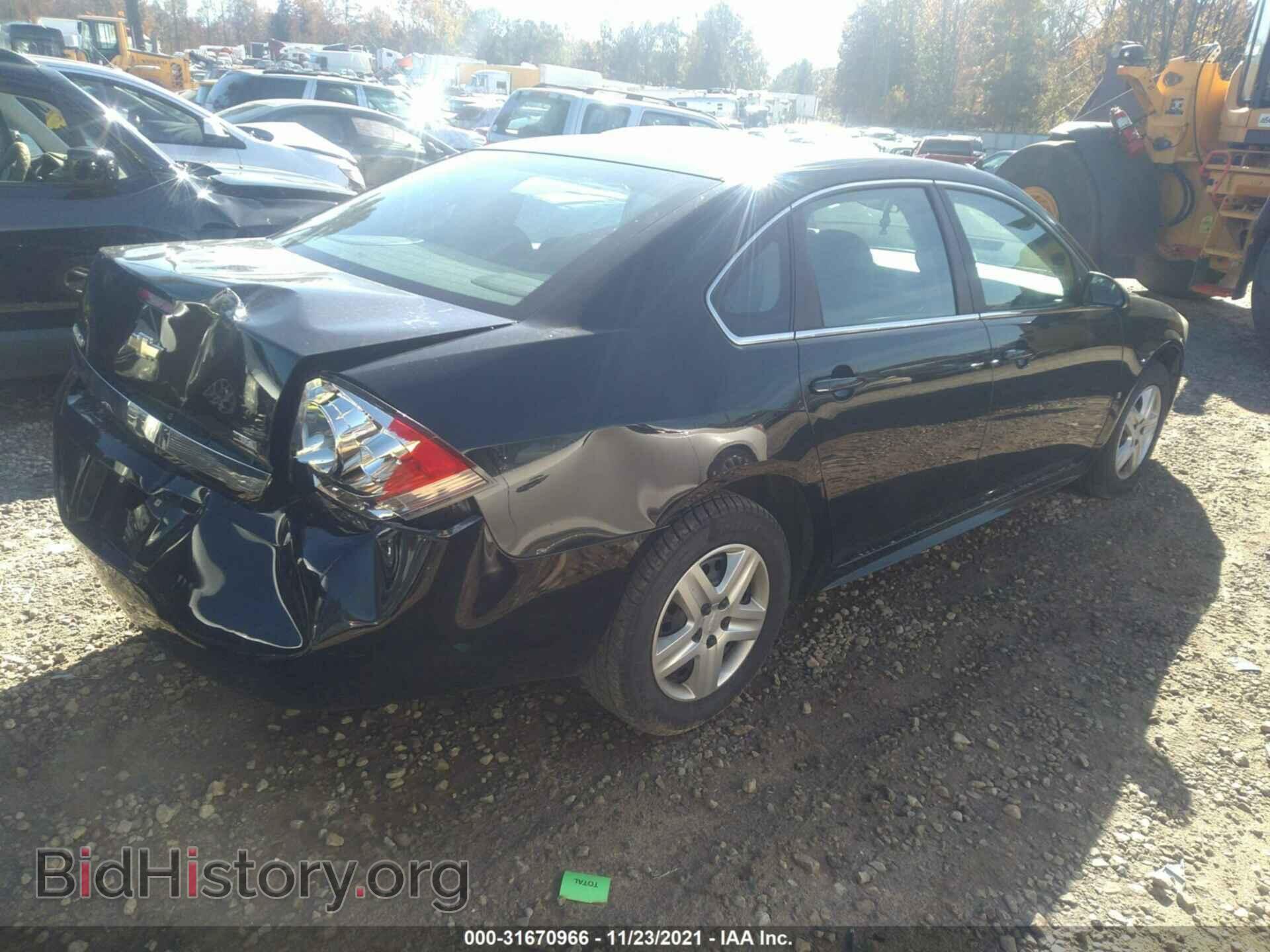 2010 CHEVROLET IMPALA - VIN: 2G1WA5EK3A1105838 - Фото 4