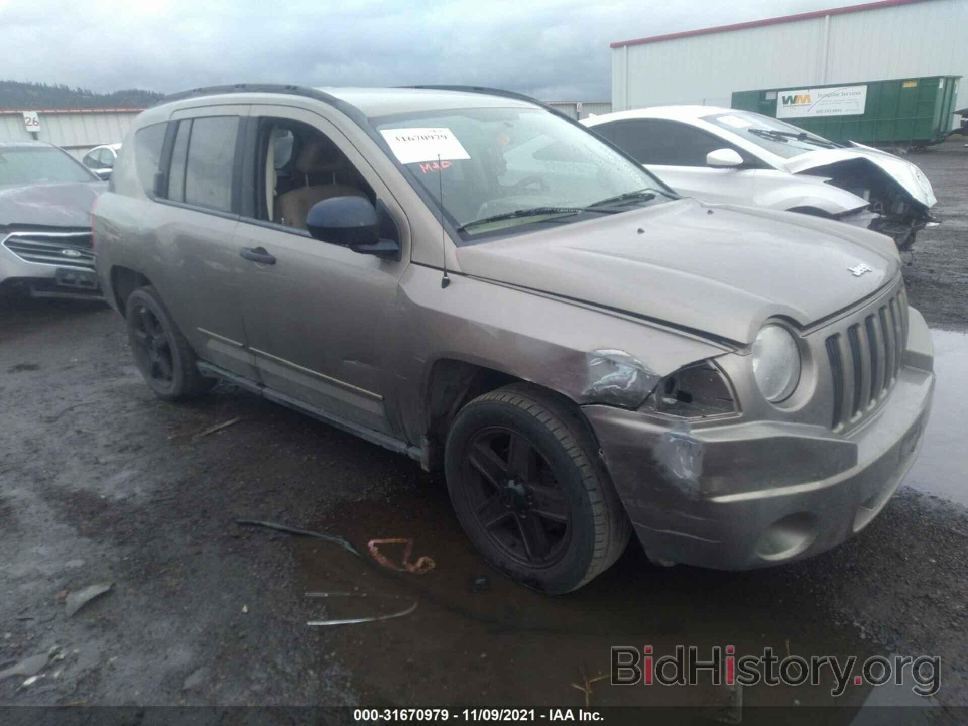 Photo 1J8FT47W58D580295 - JEEP COMPASS 2008