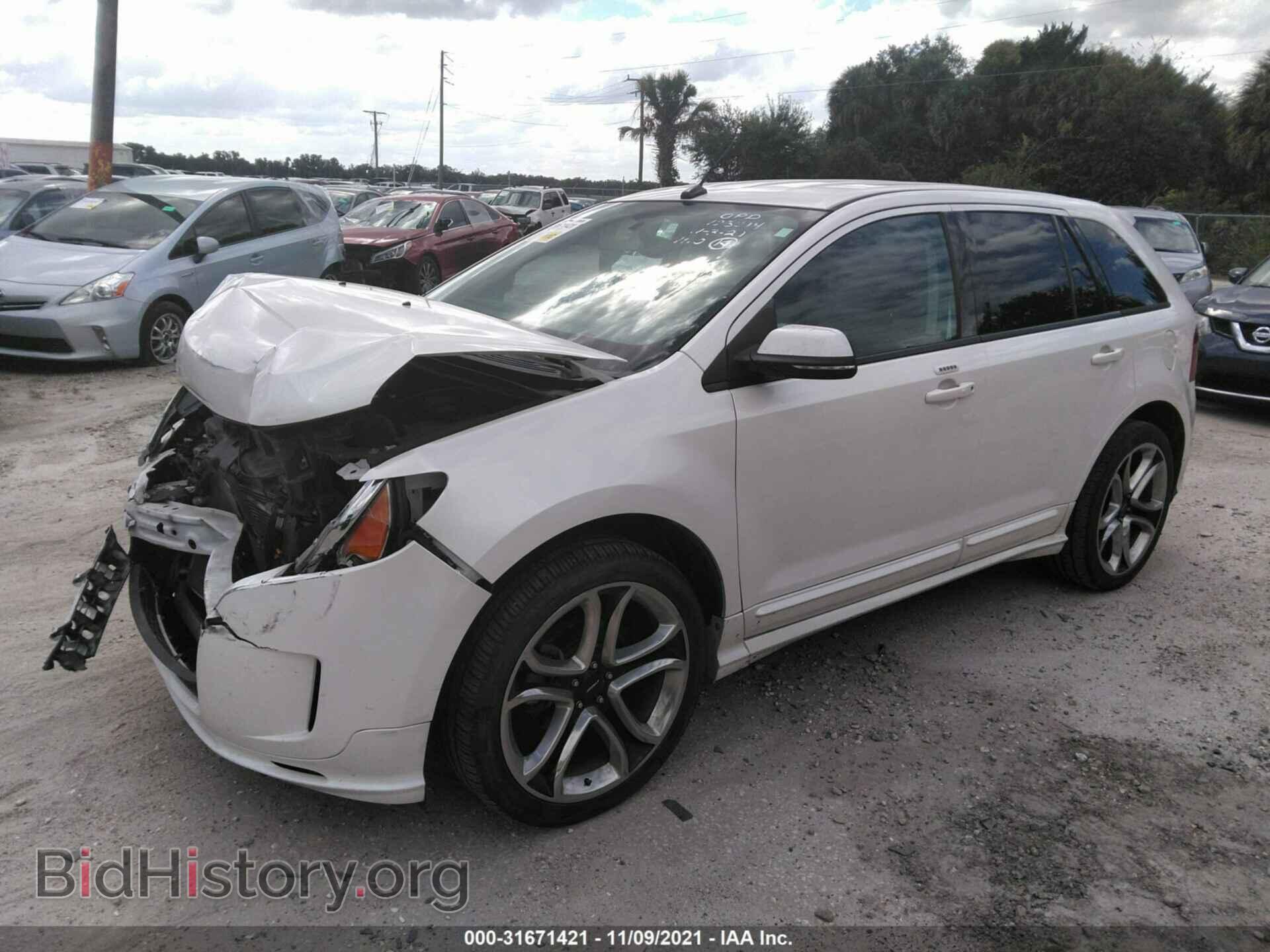 2013 FORD EDGE - VIN: 2FMDK3AK1DBC64762 - Фото 2