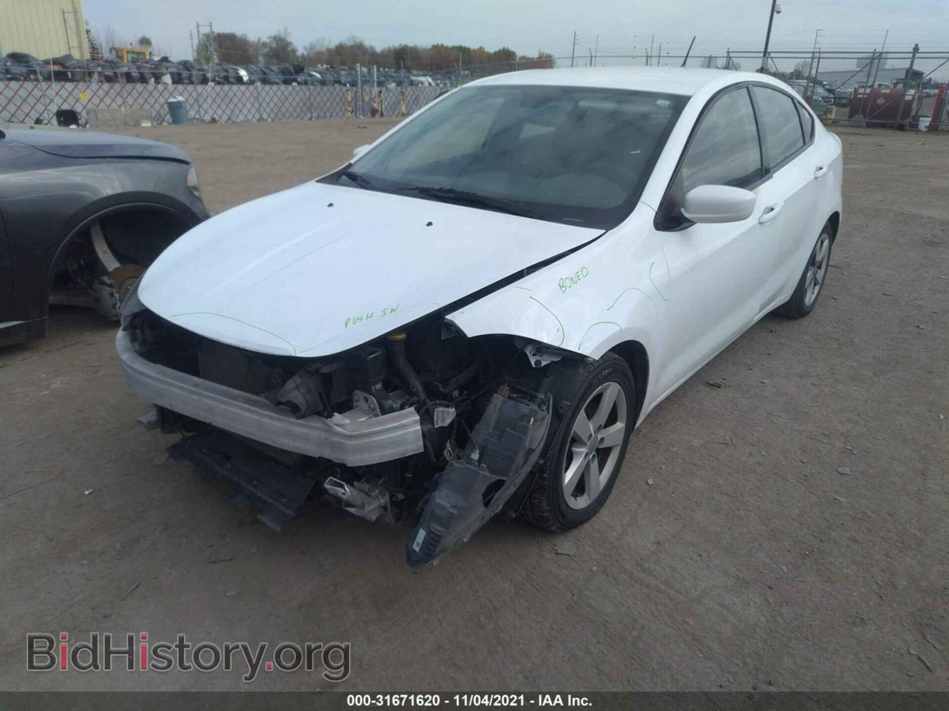 2015 DODGE DART - VIN: 1C3CDFBB9FD369870 - Фото 2