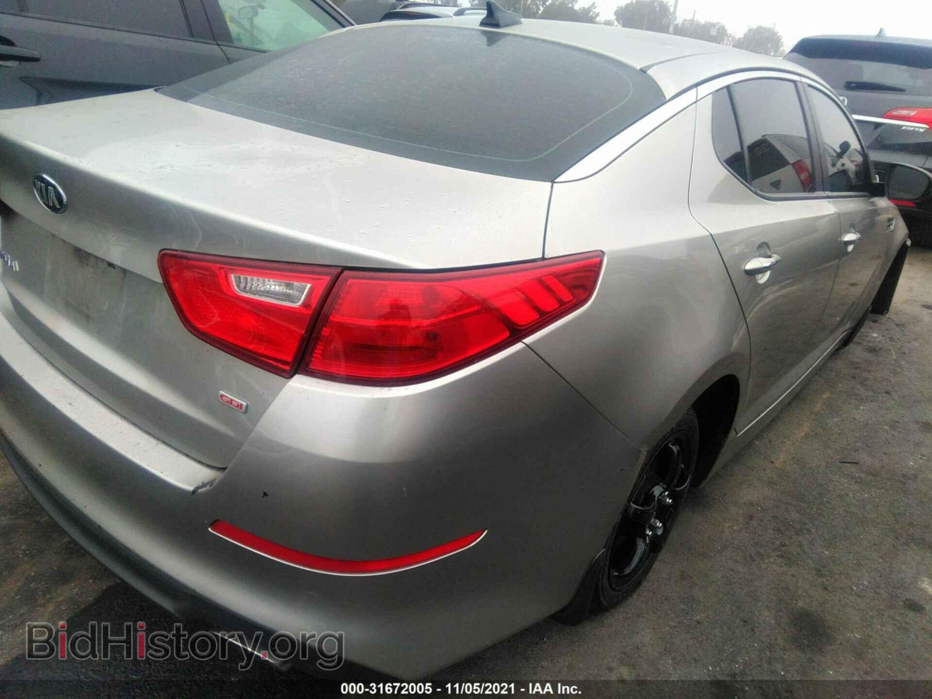 2014 KIA OPTIMA - VIN: KNAGM4A77E5522301 - Фото 4