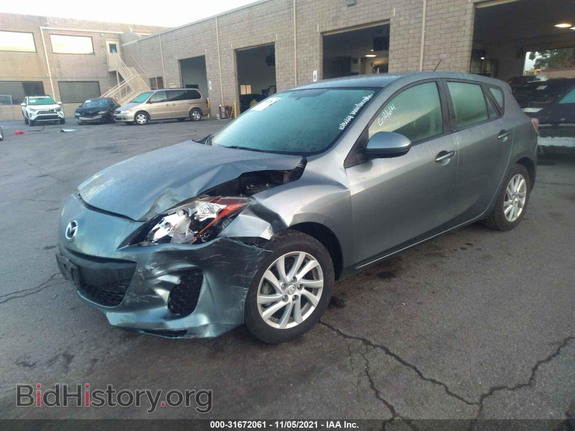 2012 MAZDA MAZDA3 - VIN: JM1BL1L86C1546548 - Фото 2