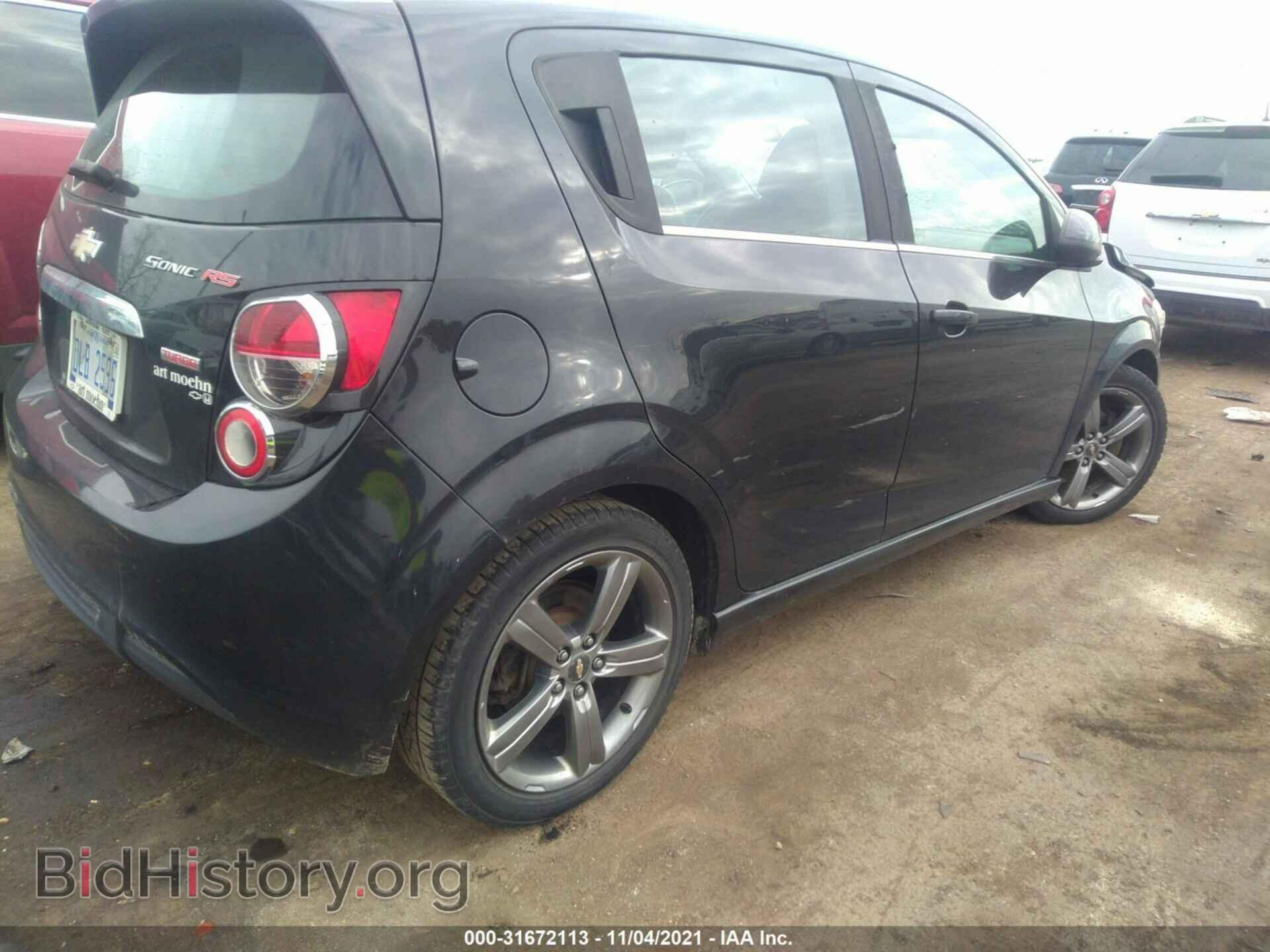 2013 CHEVROLET SONIC - VIN: 1G1JG6SB7D4177413 - Фото 4